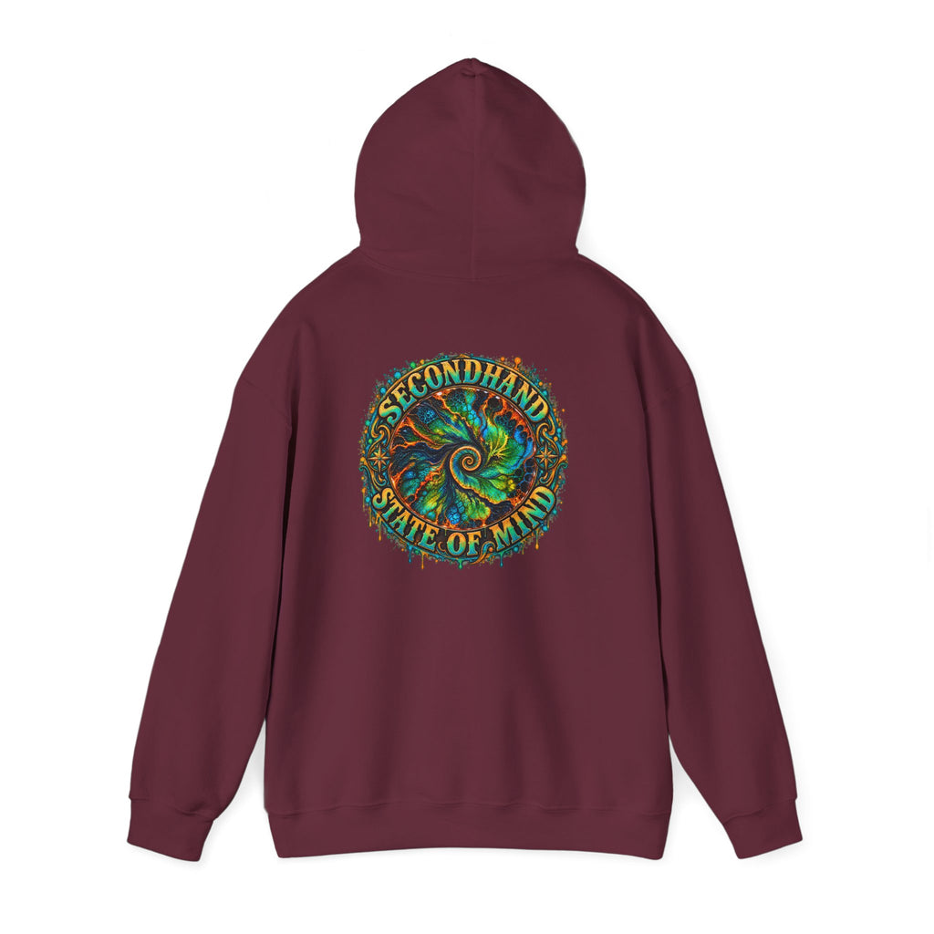 Secondhand State Of Mind- Unisex Heavy Blend™ Hooded Sweatshirt Mens , Womens 007