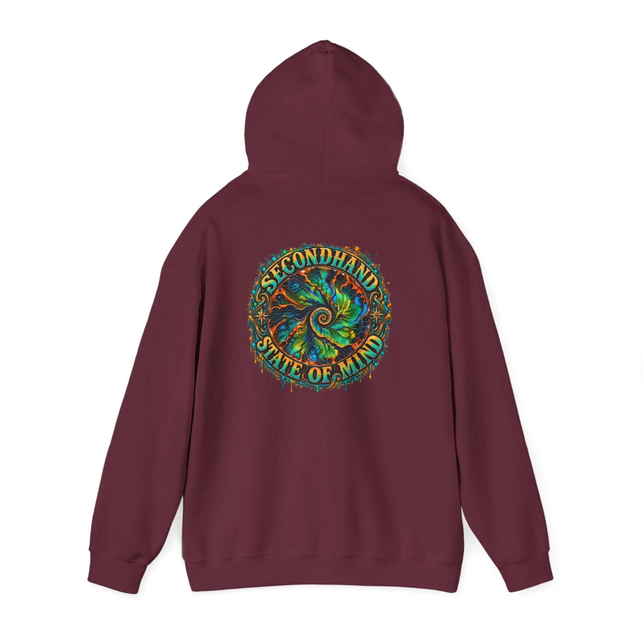Secondhand State Of Mind- Unisex Heavy Blend™ Hooded Sweatshirt Mens , Womens 007