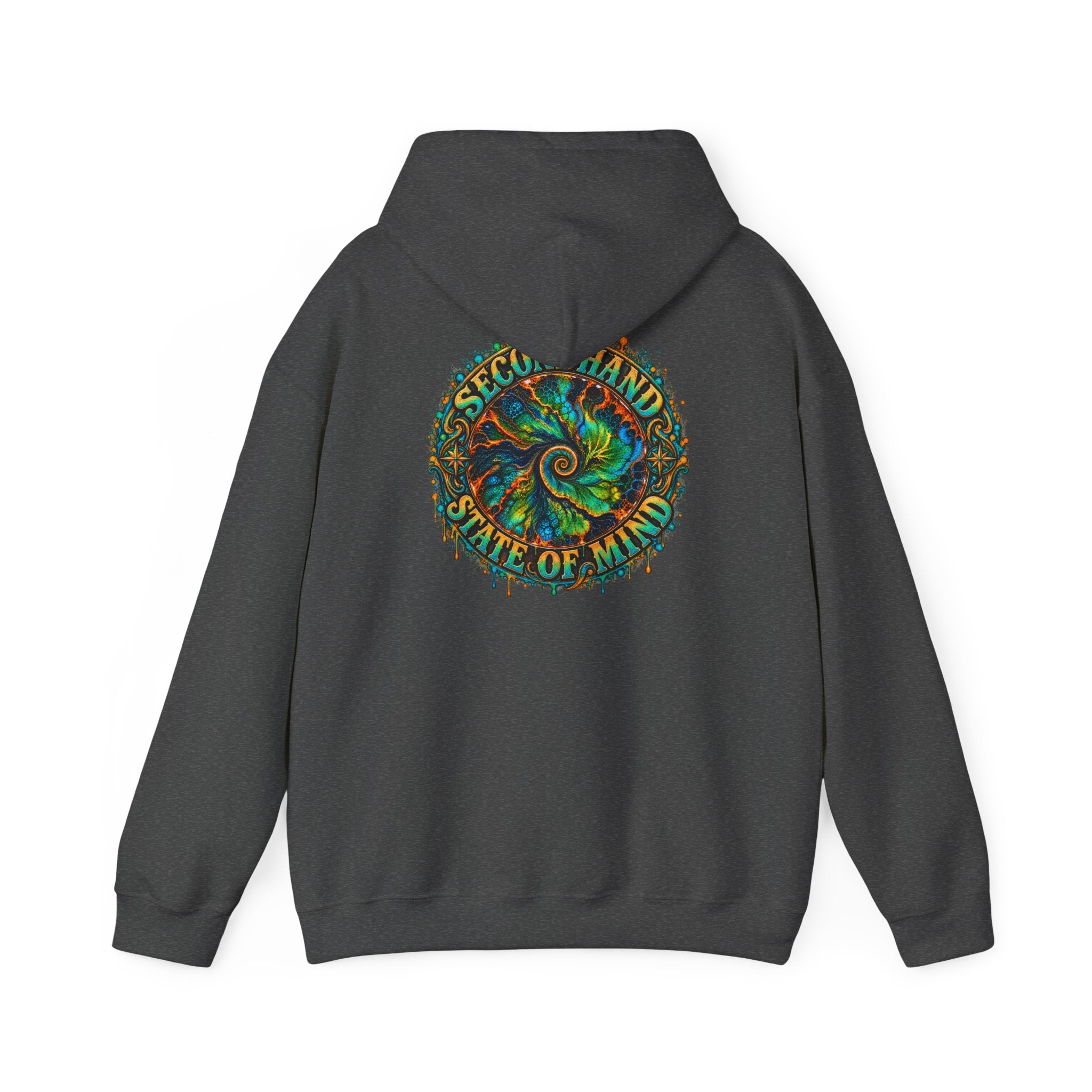 Secondhand State Of Mind- Unisex Heavy Blend™ Hooded Sweatshirt Mens , Womens 007