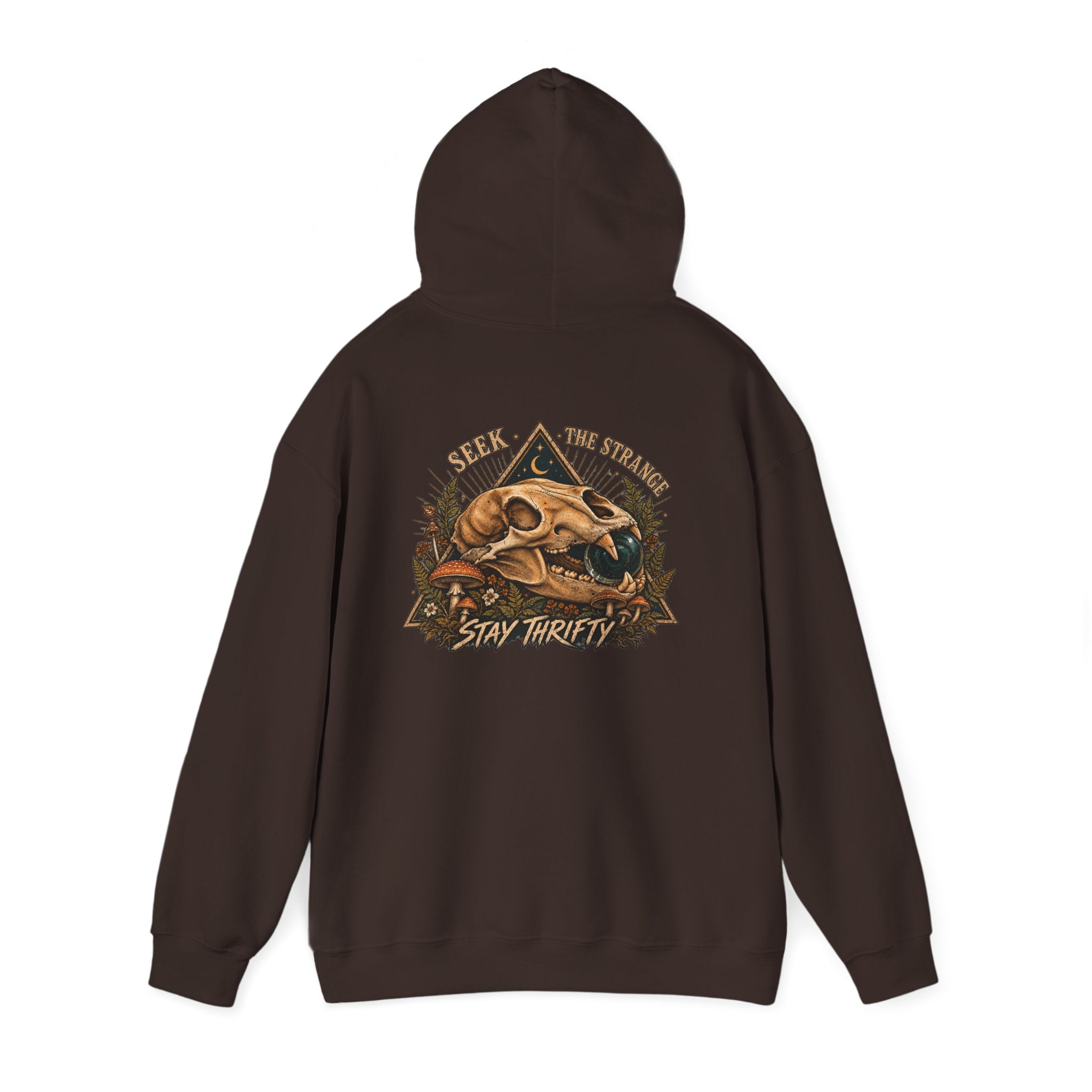 Seek The Strange Mens Hoodie 003