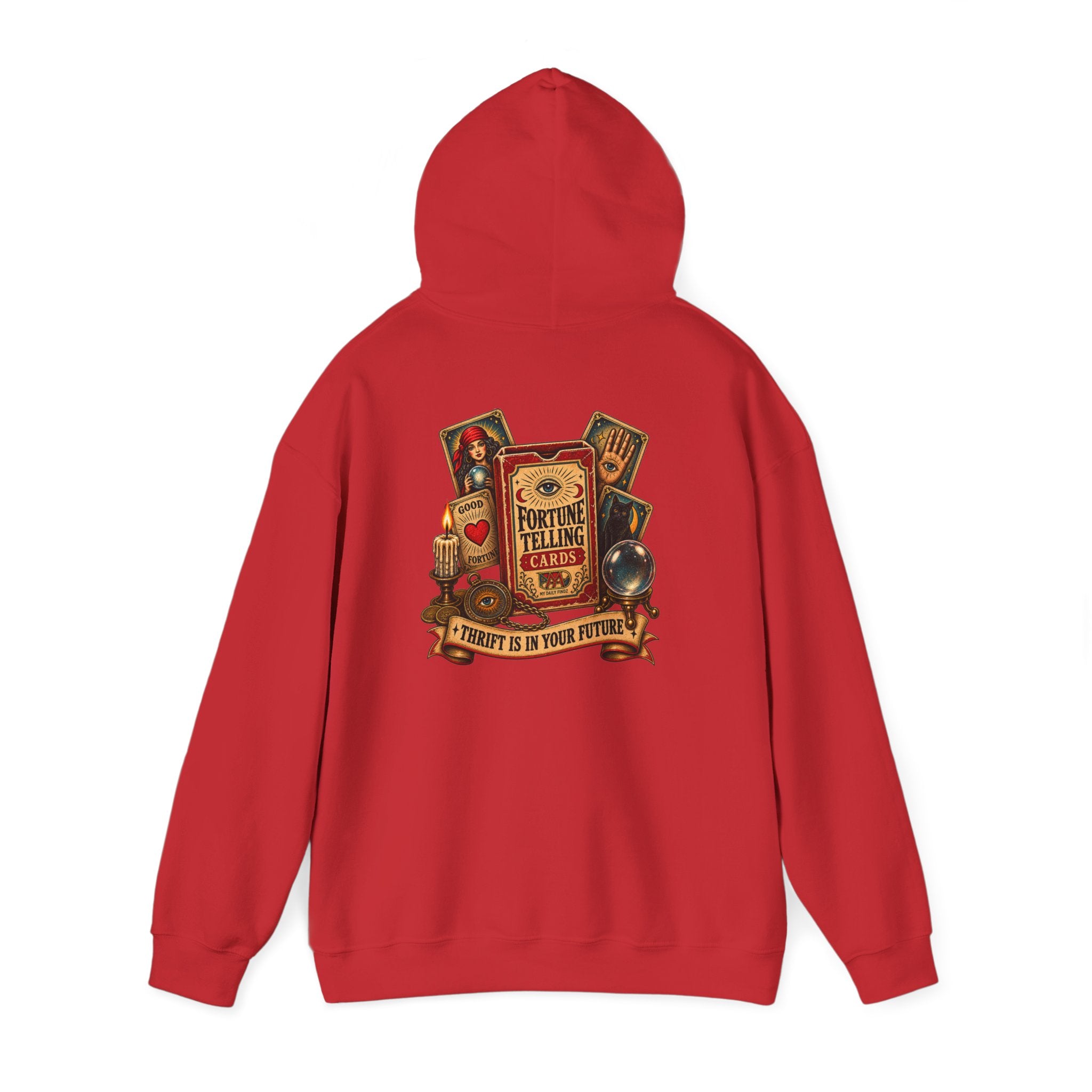 Thrift Is in Your Future - Mens Heavy Blend™ Hooded Sweatshirt 005