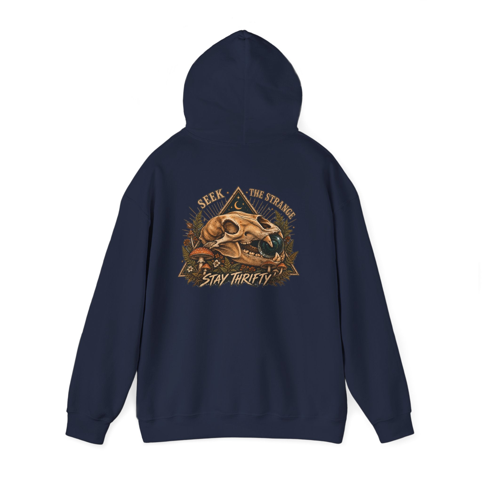 Seek The Strange Mens Hoodie 003