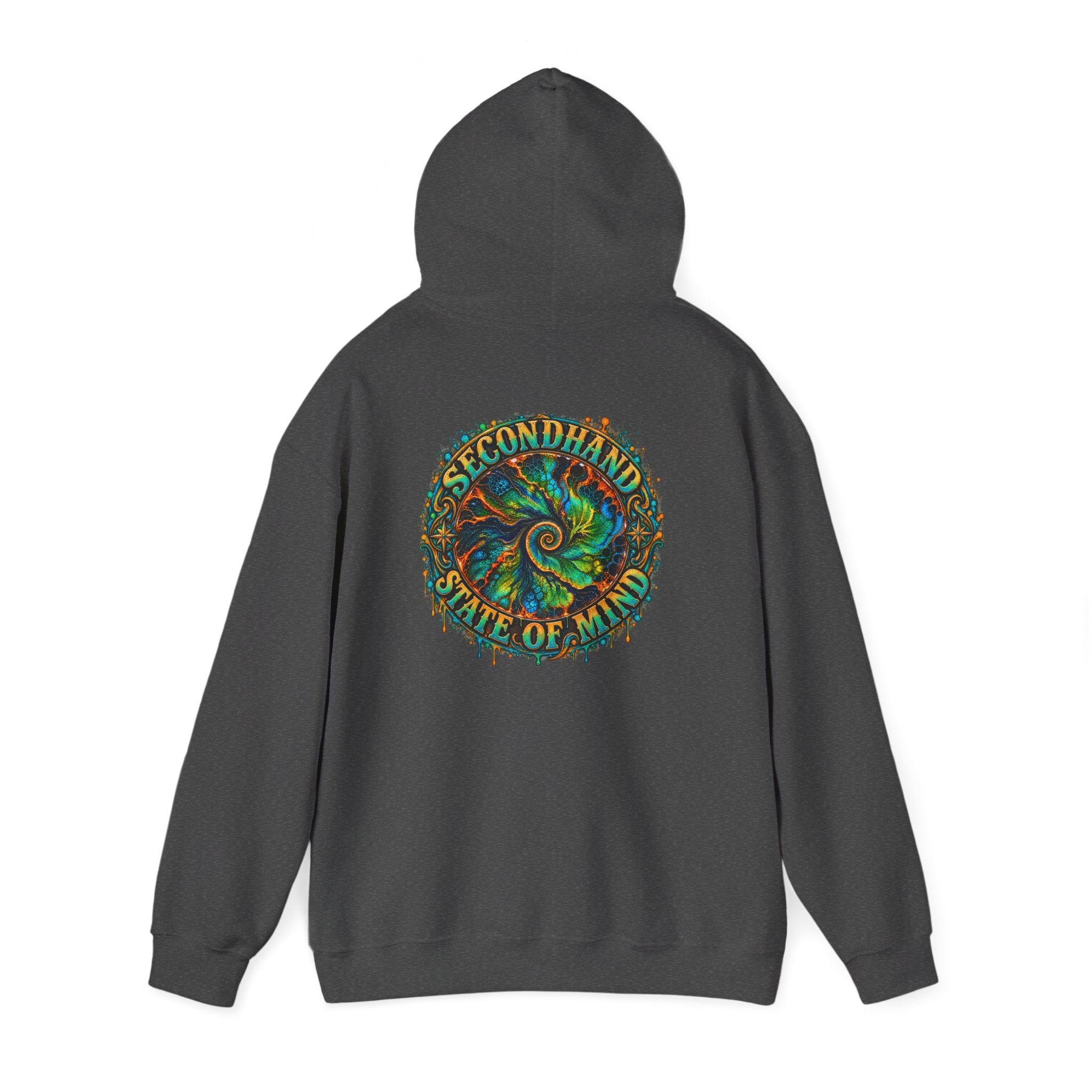 Secondhand State Of Mind- Unisex Heavy Blend™ Hooded Sweatshirt Mens , Womens 007