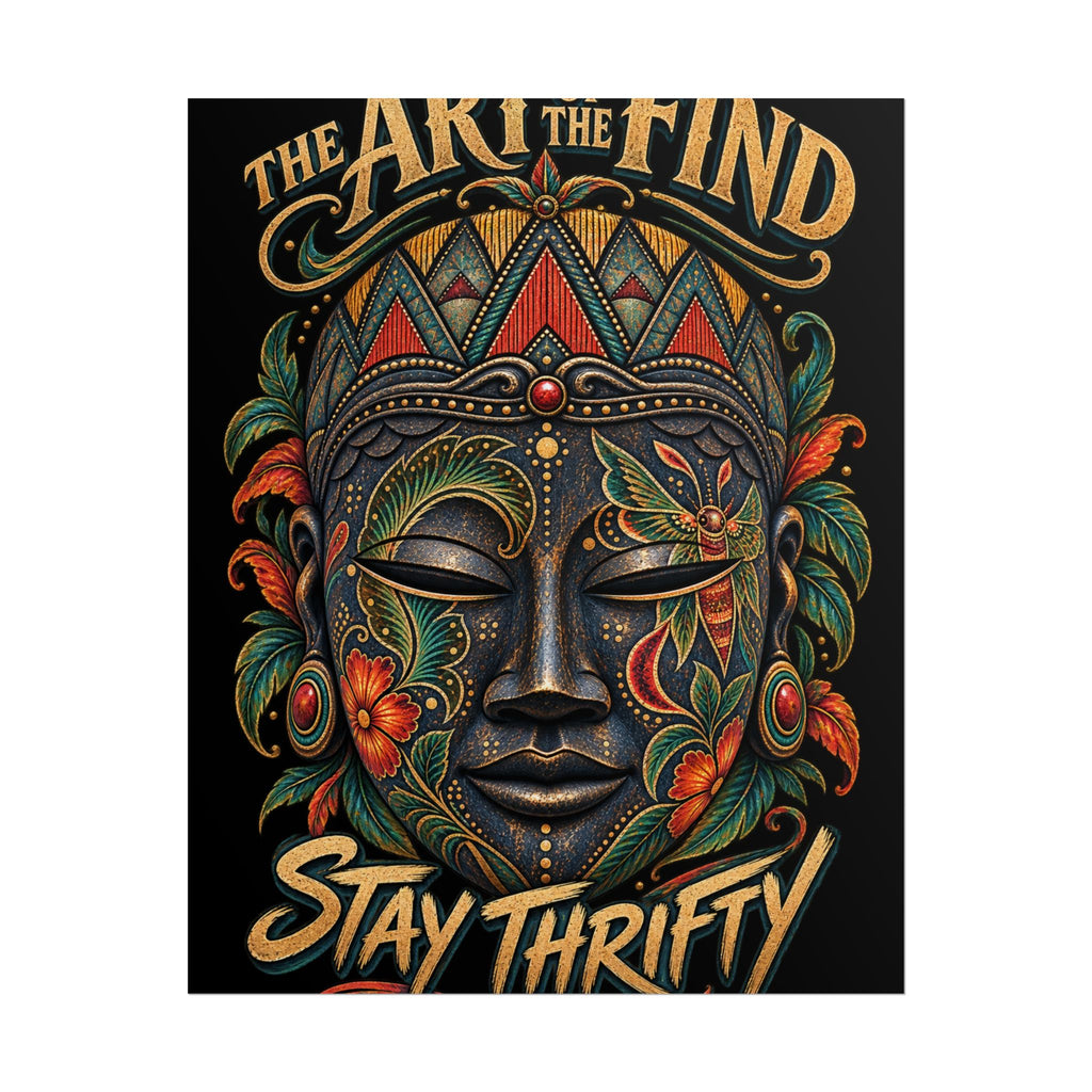 The Art of the Find – Stay Thrifty Poster 002