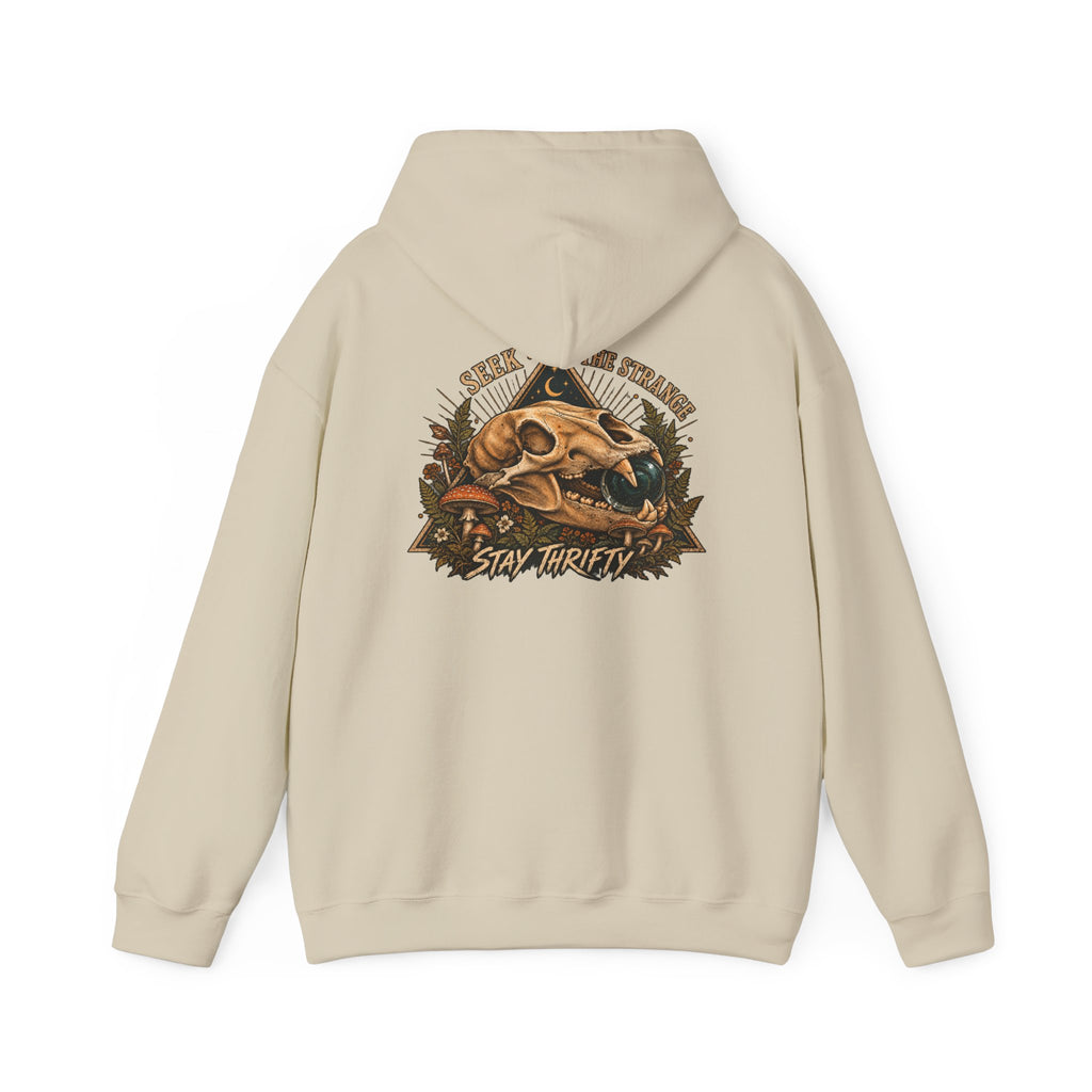 Seek The Strange Mens Hoodie 003