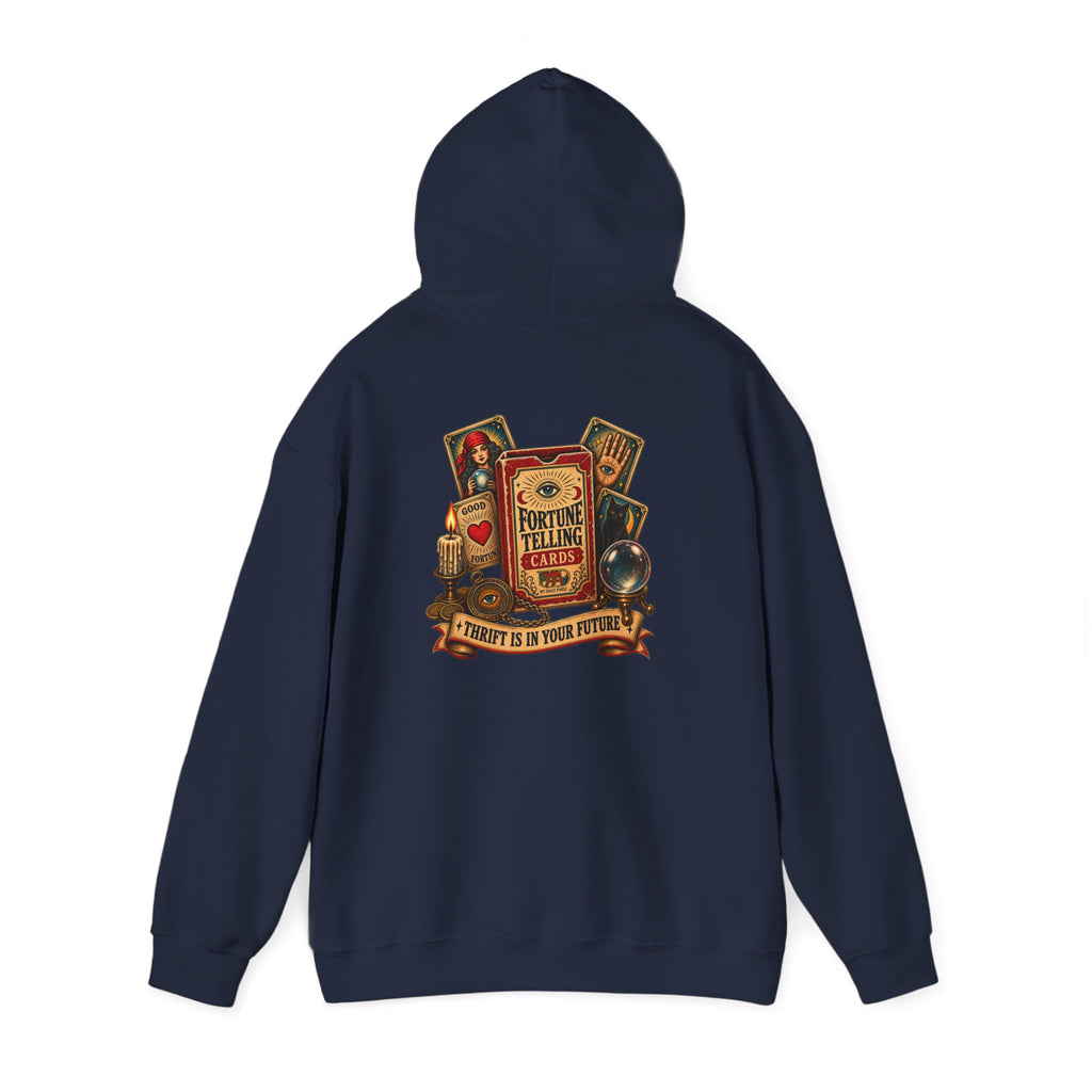 Thrift Is In Yourself Future - Womens Heavy Blend™ Hooded Sweatshirt Wts 005