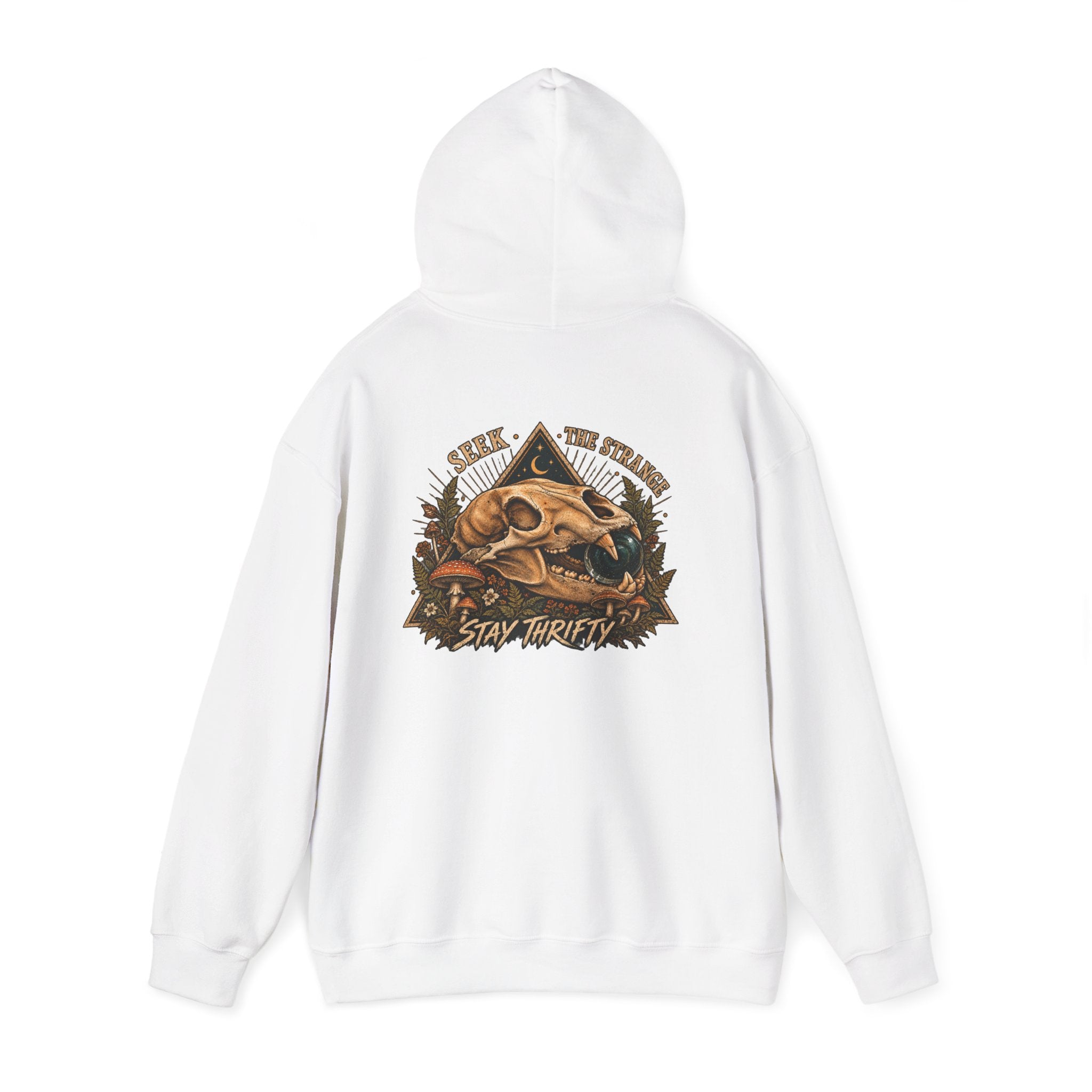 Seek The Strange Mens Hoodie 003