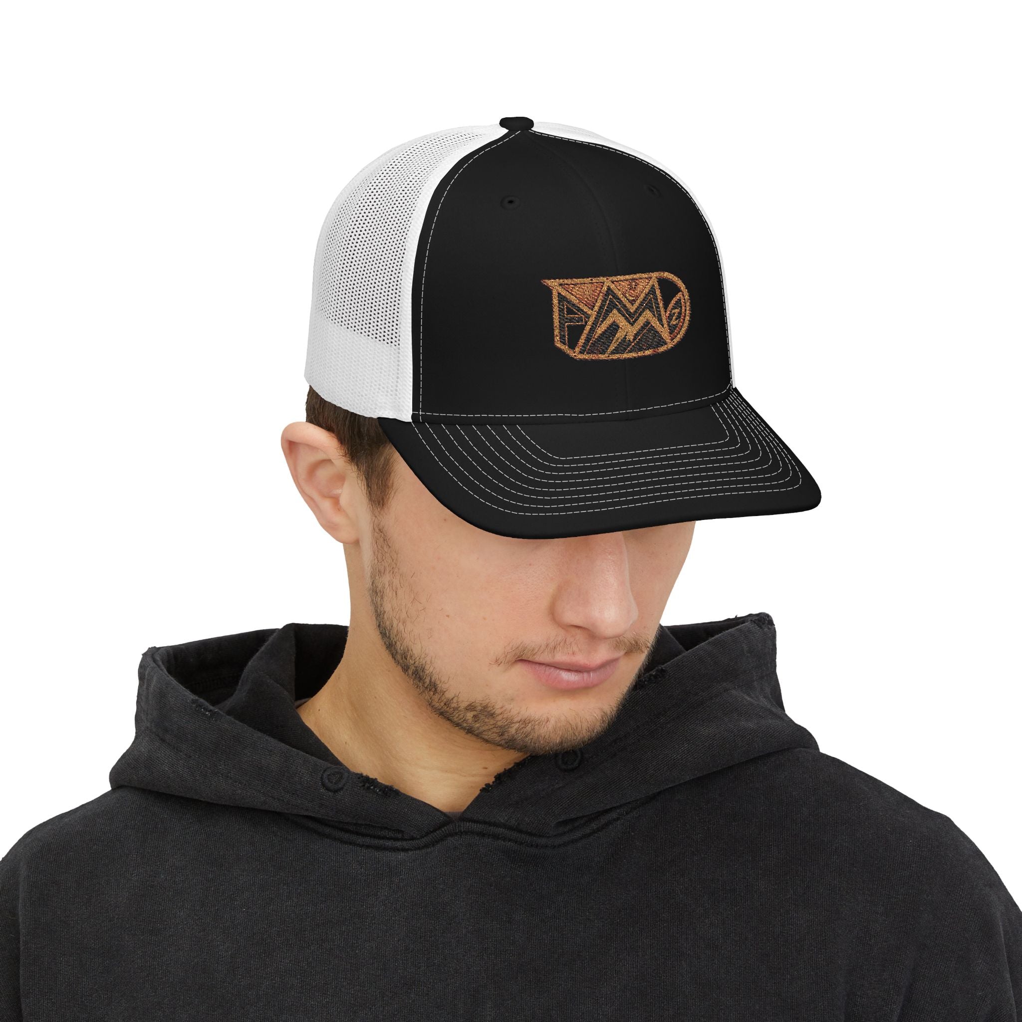 MDF Logo Snapback Trucker Cap Hat - L001