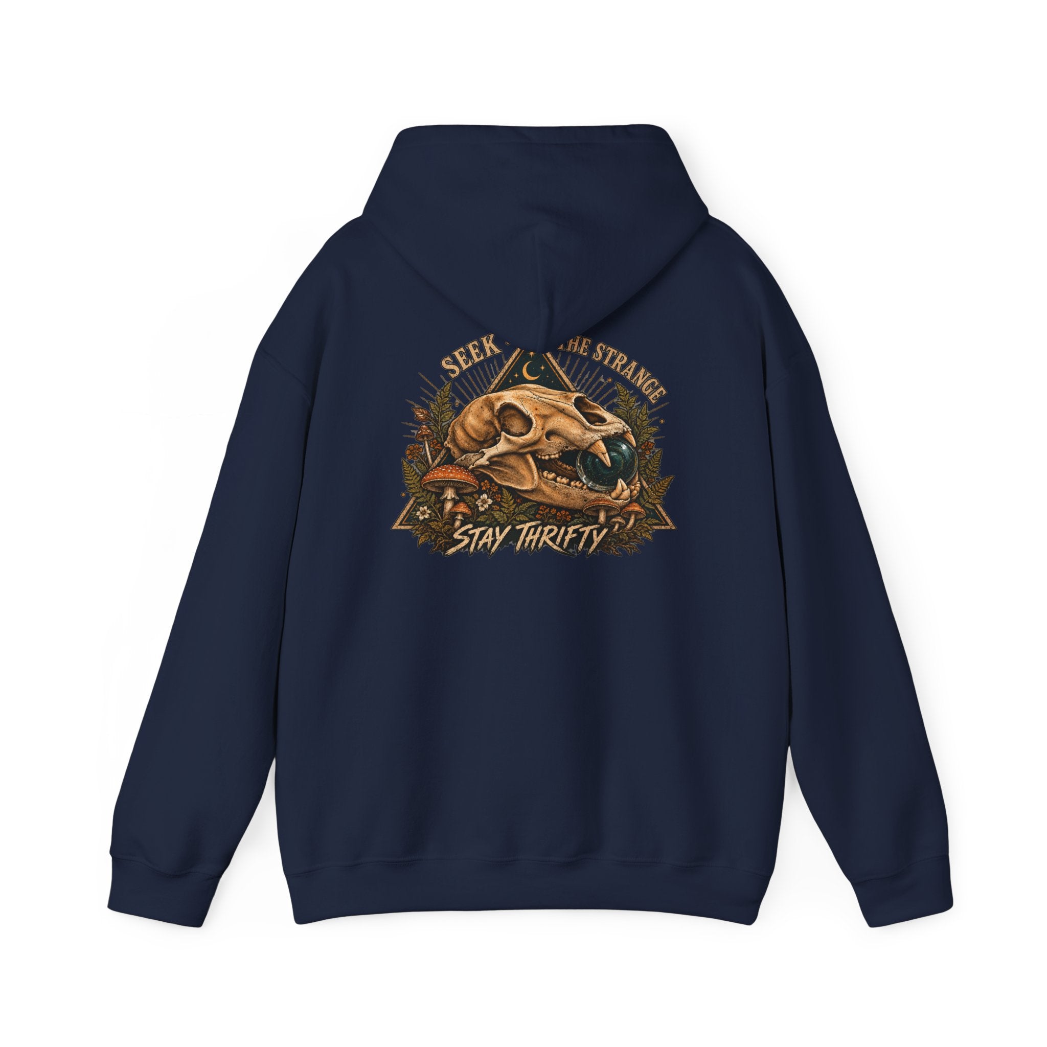Seek The Strange Mens Hoodie 003