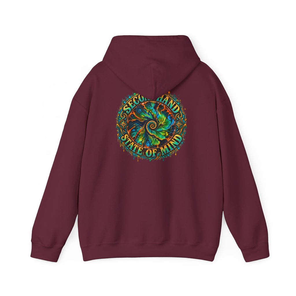 Secondhand State Of Mind- Unisex Heavy Blend™ Hooded Sweatshirt Mens , Womens 007