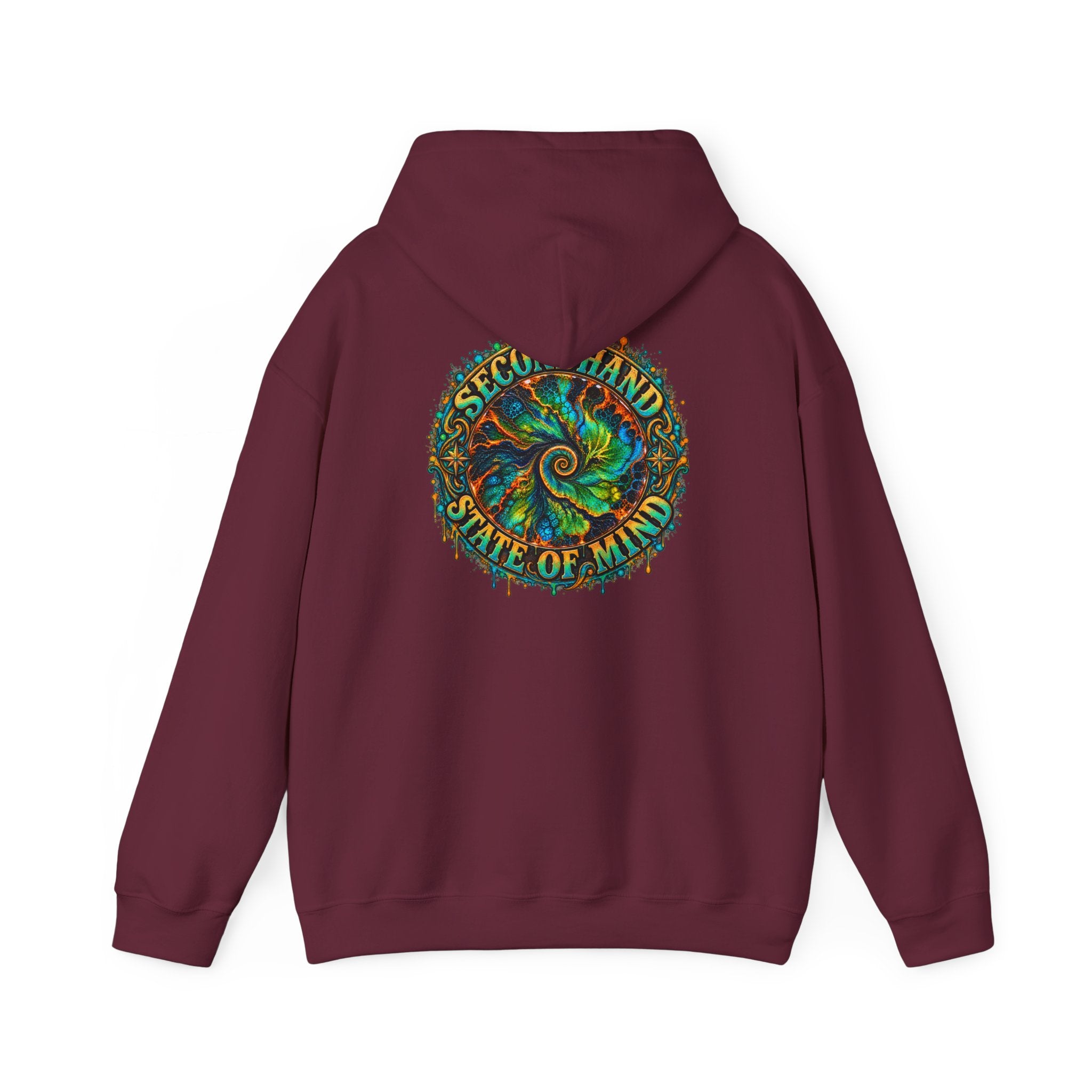 Secondhand State Of Mind- Unisex Heavy Blend™ Hooded Sweatshirt Mens , Womens 007