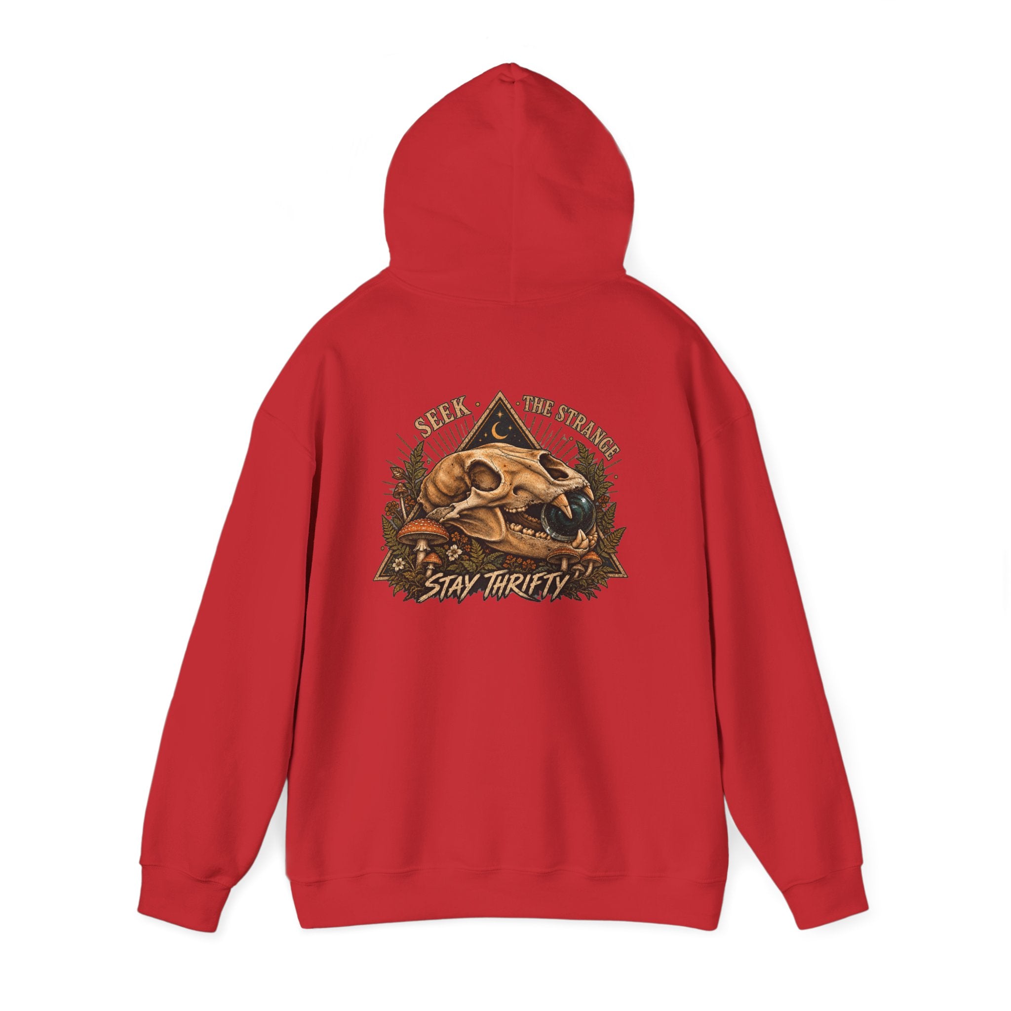 Seek The Strange Mens Hoodie 003