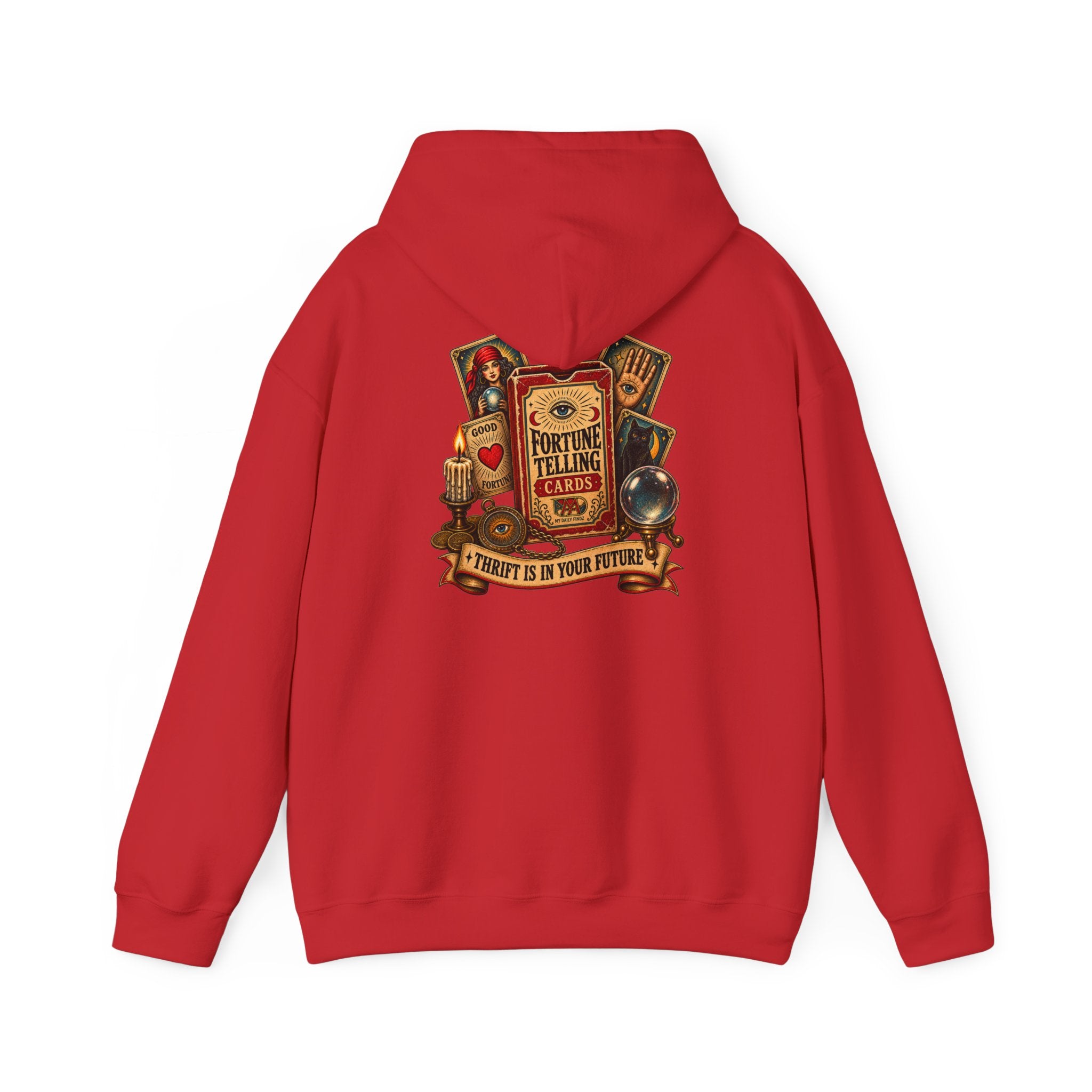 Thrift Is in Your Future - Mens Heavy Blend™ Hooded Sweatshirt 005
