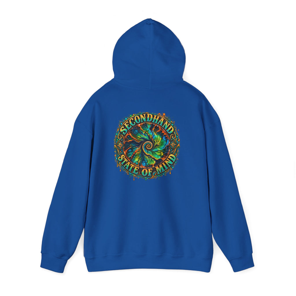 Secondhand State Of Mind- Unisex Heavy Blend™ Hooded Sweatshirt Mens , Womens 007