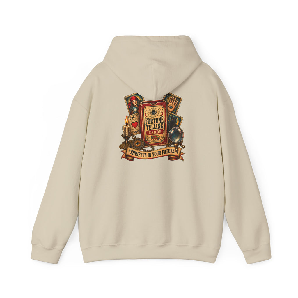 Thrift Is In Yourself Future - Womens Heavy Blend™ Hooded Sweatshirt Wts 005