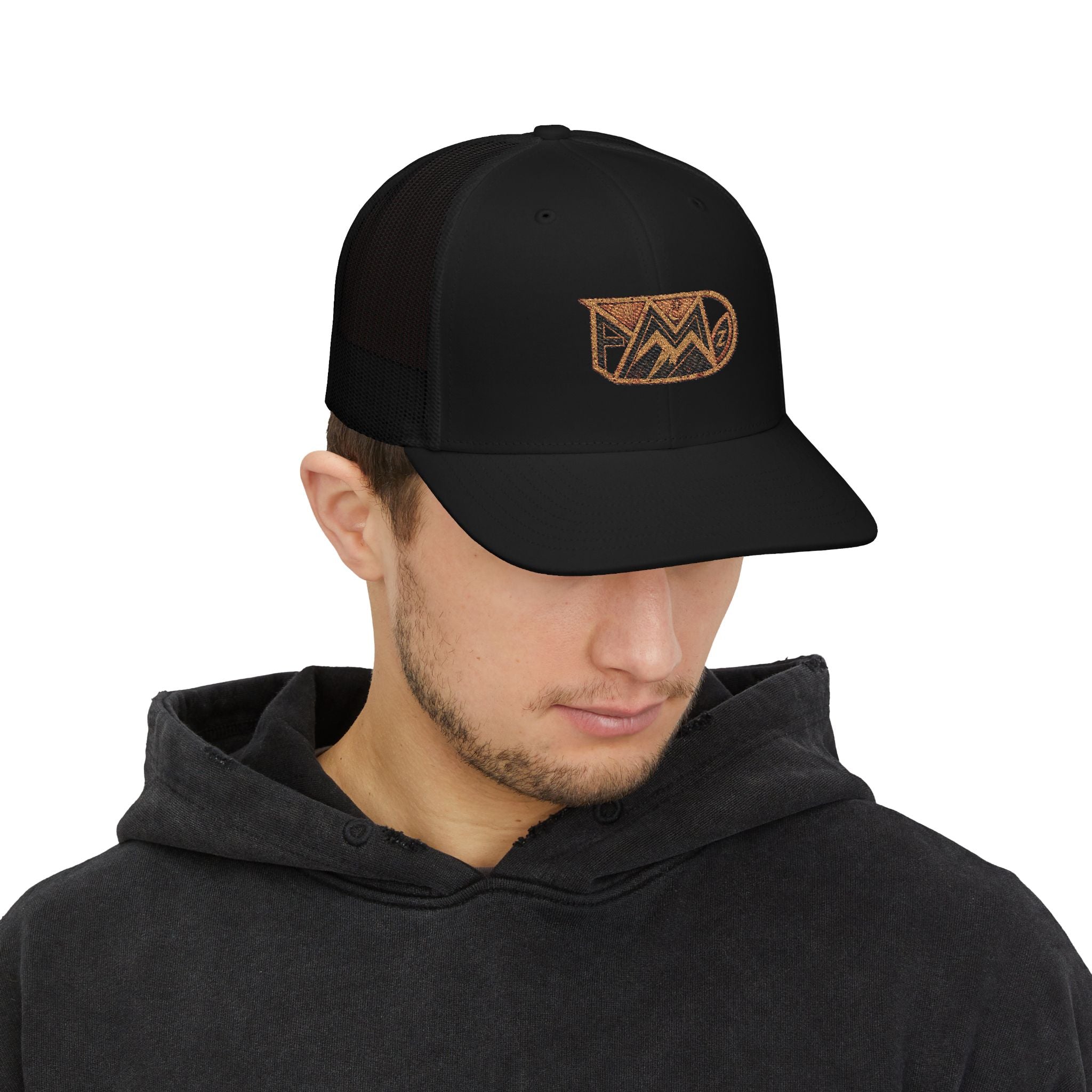 MDF Logo Snapback Trucker Cap Hat - L001