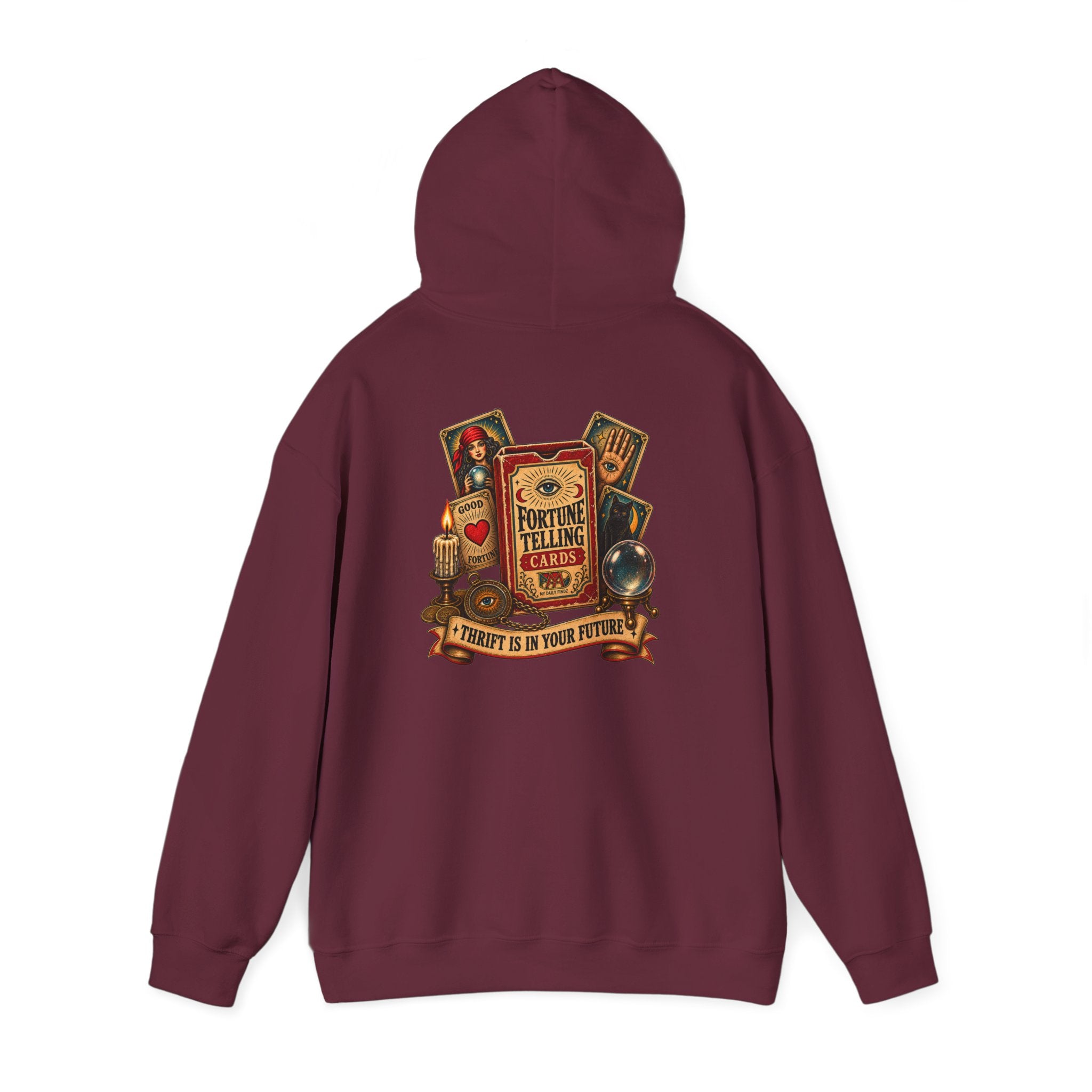 Thrift Is in Your Future - Mens Heavy Blend™ Hooded Sweatshirt 005