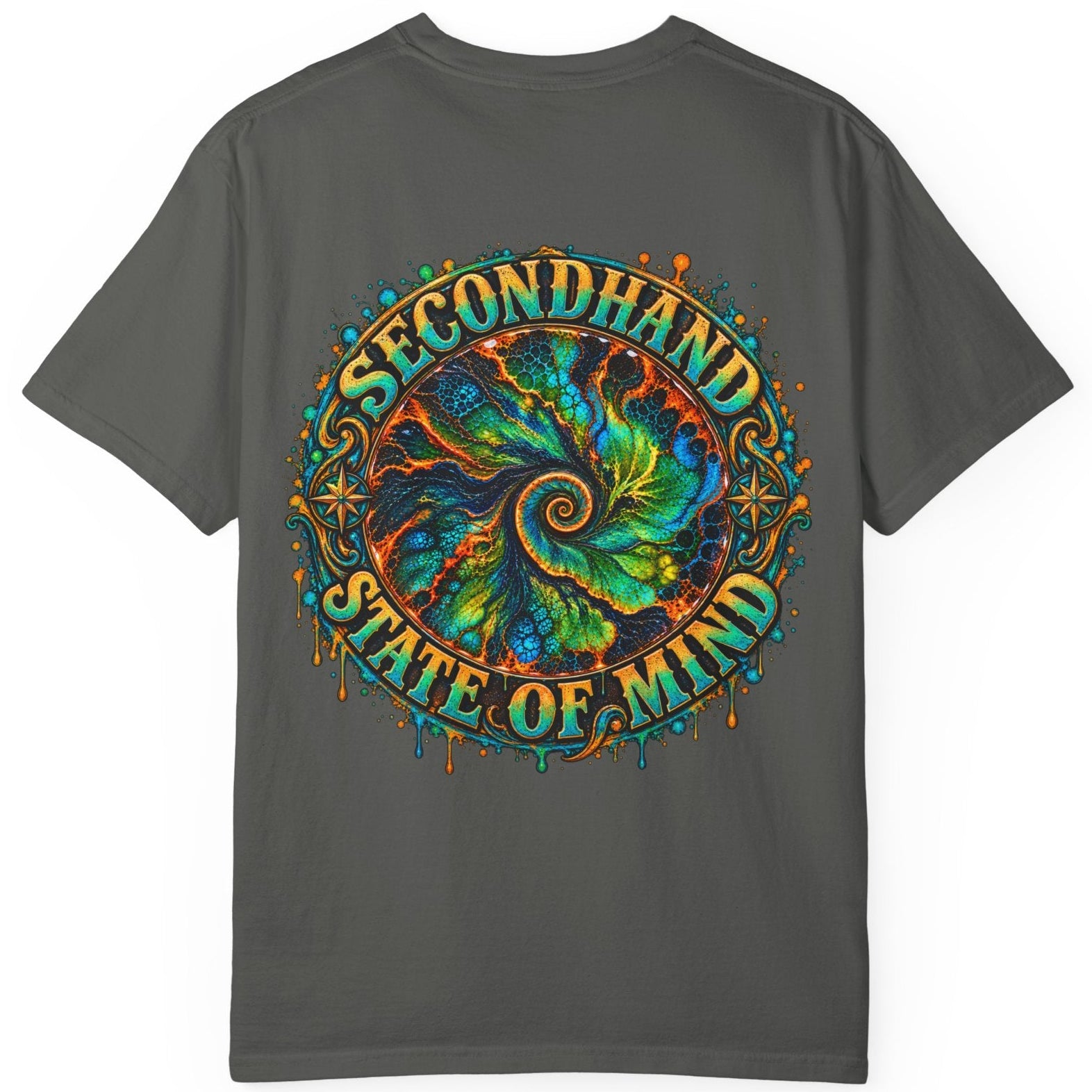 Secondhand State Of Mind- Garment-Dyed T-shirt Unisex , Mens, Womens T007