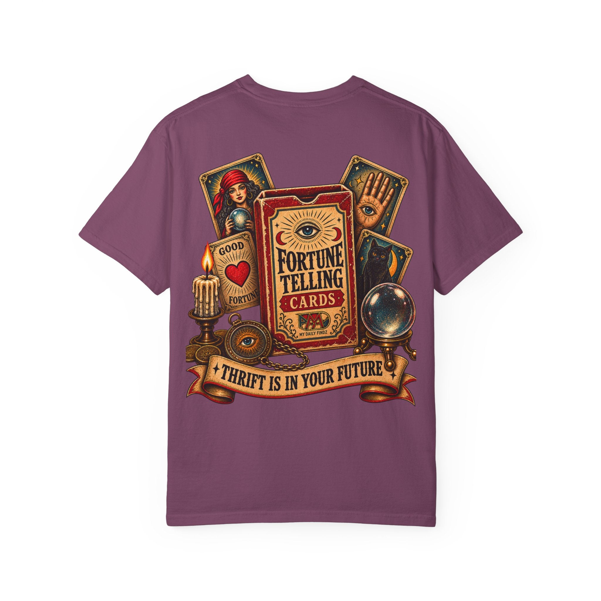 Thrift is In Your Future - Mens  Garment-Dyed T-shirt 005