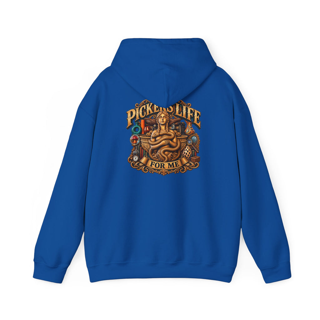 Its a Pickers Life For Me - Mens Heavy Blend™ Hooded Sweatshirt Unisex Womens 006