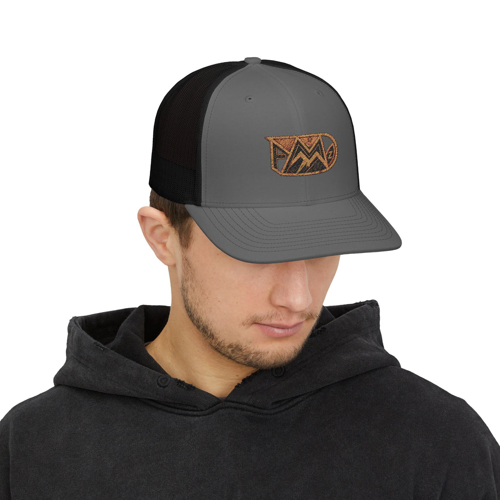 MDF Logo Snapback Trucker Cap Hat - L001