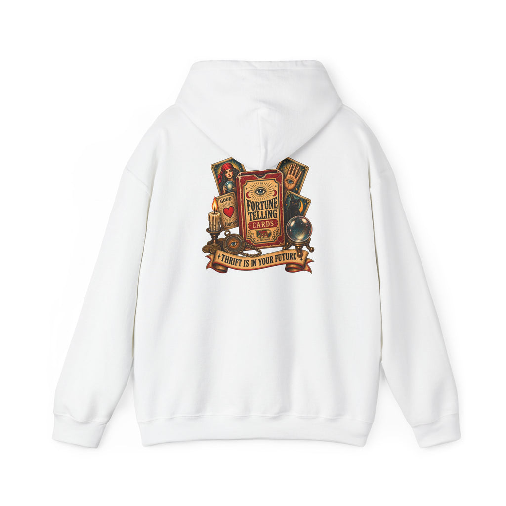 Thrift Is In Yourself Future - Womens Heavy Blend™ Hooded Sweatshirt Wts 005