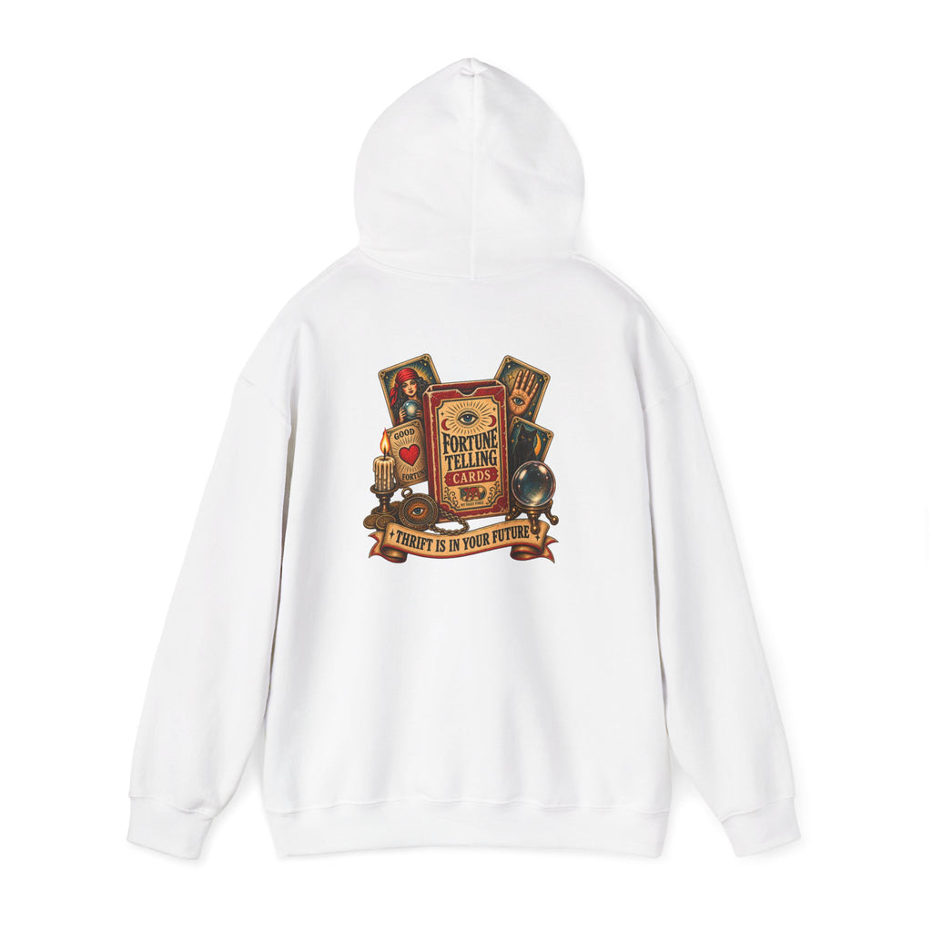 Thrift Is In Yourself Future - Womens Heavy Blend™ Hooded Sweatshirt Wts 005