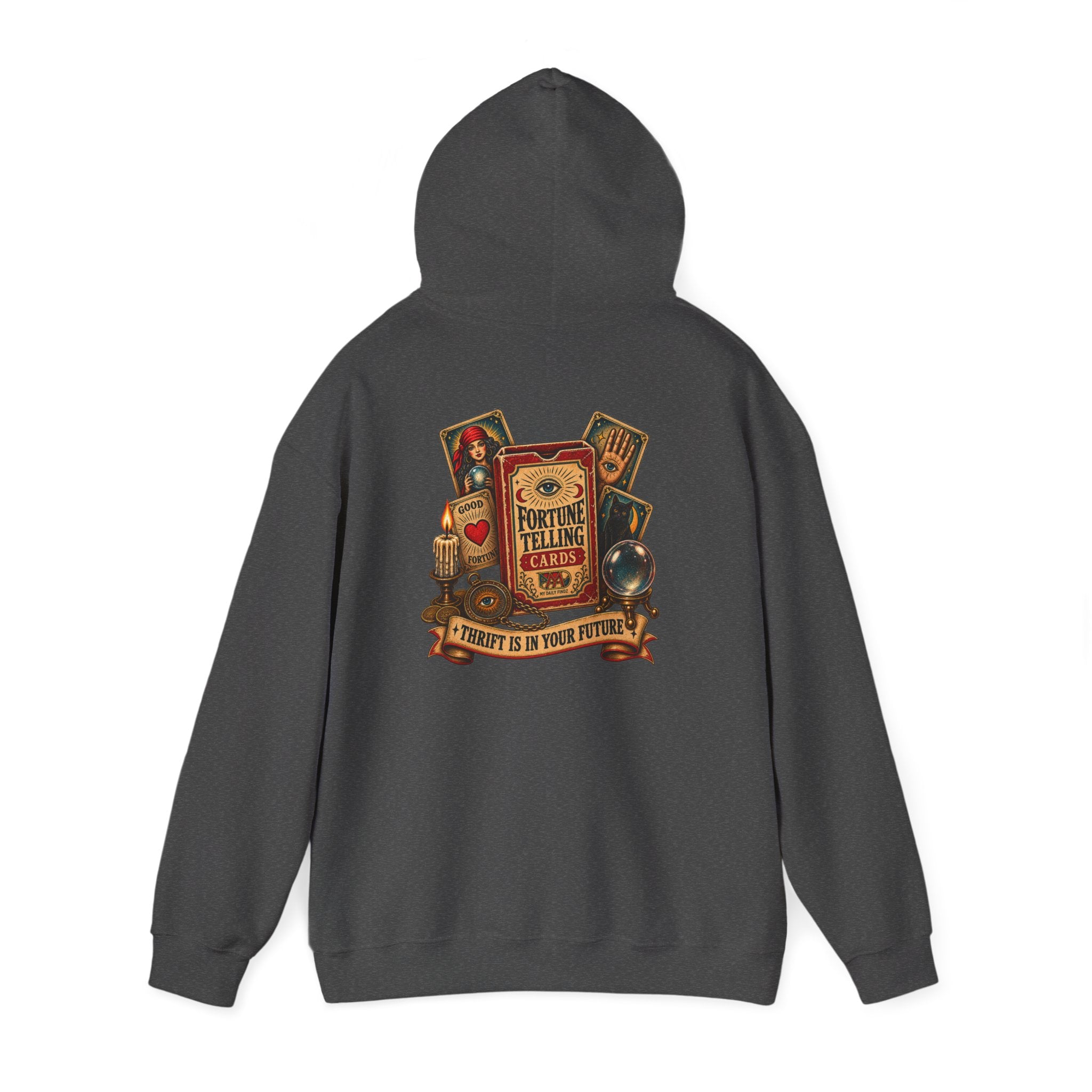 Thrift Is in Your Future - Mens Heavy Blend™ Hooded Sweatshirt 005