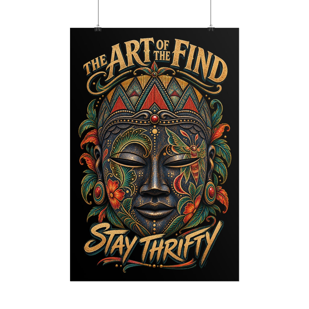 The Art of the Find – Stay Thrifty Poster 002