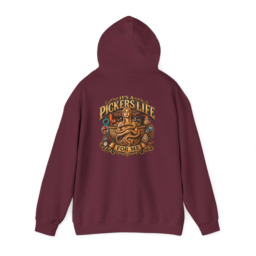 Its a Pickers Life For Me - Mens Heavy Blend™ Hooded Sweatshirt Unisex Womens 006