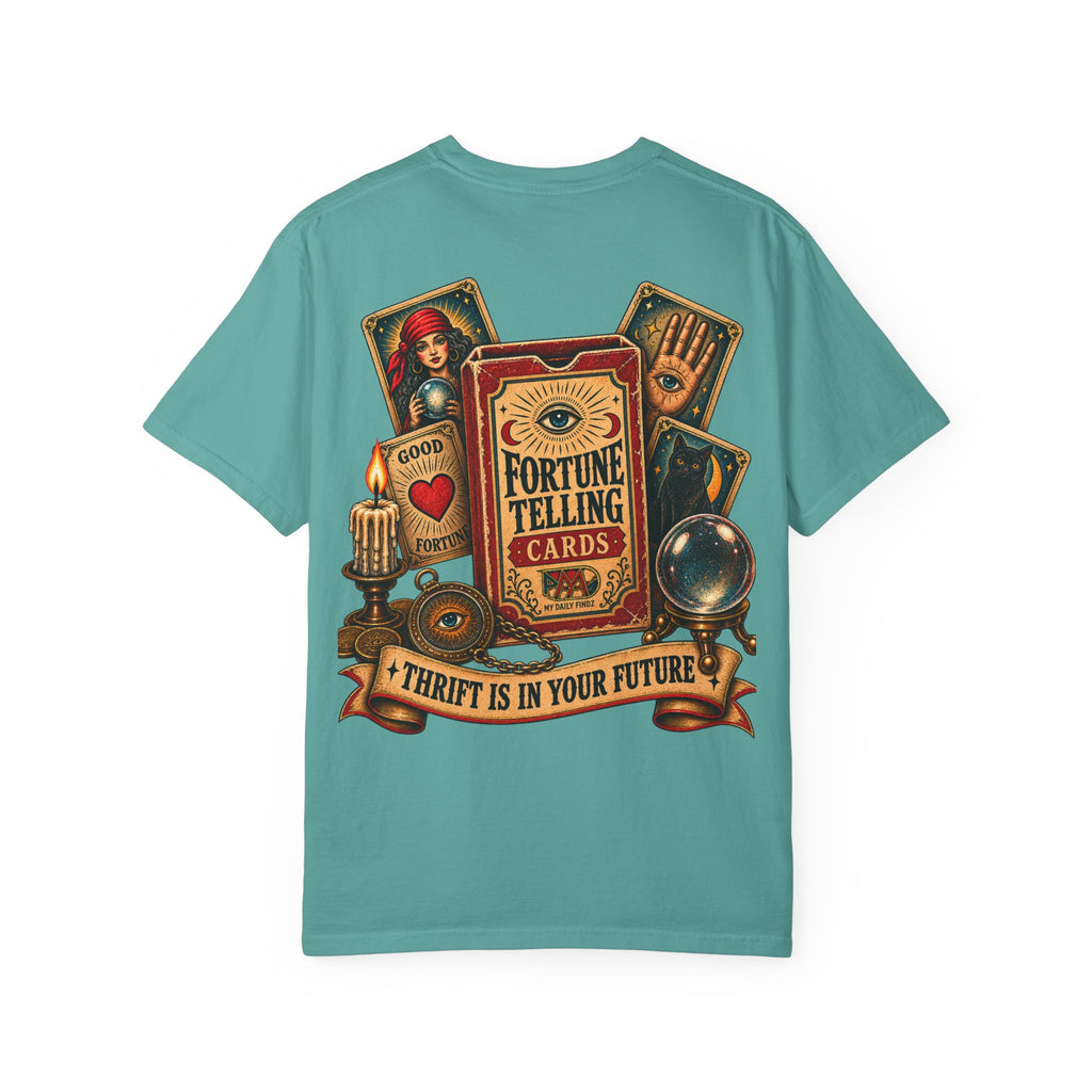 Thrift is In Your Future - Mens  Garment-Dyed T-shirt 005