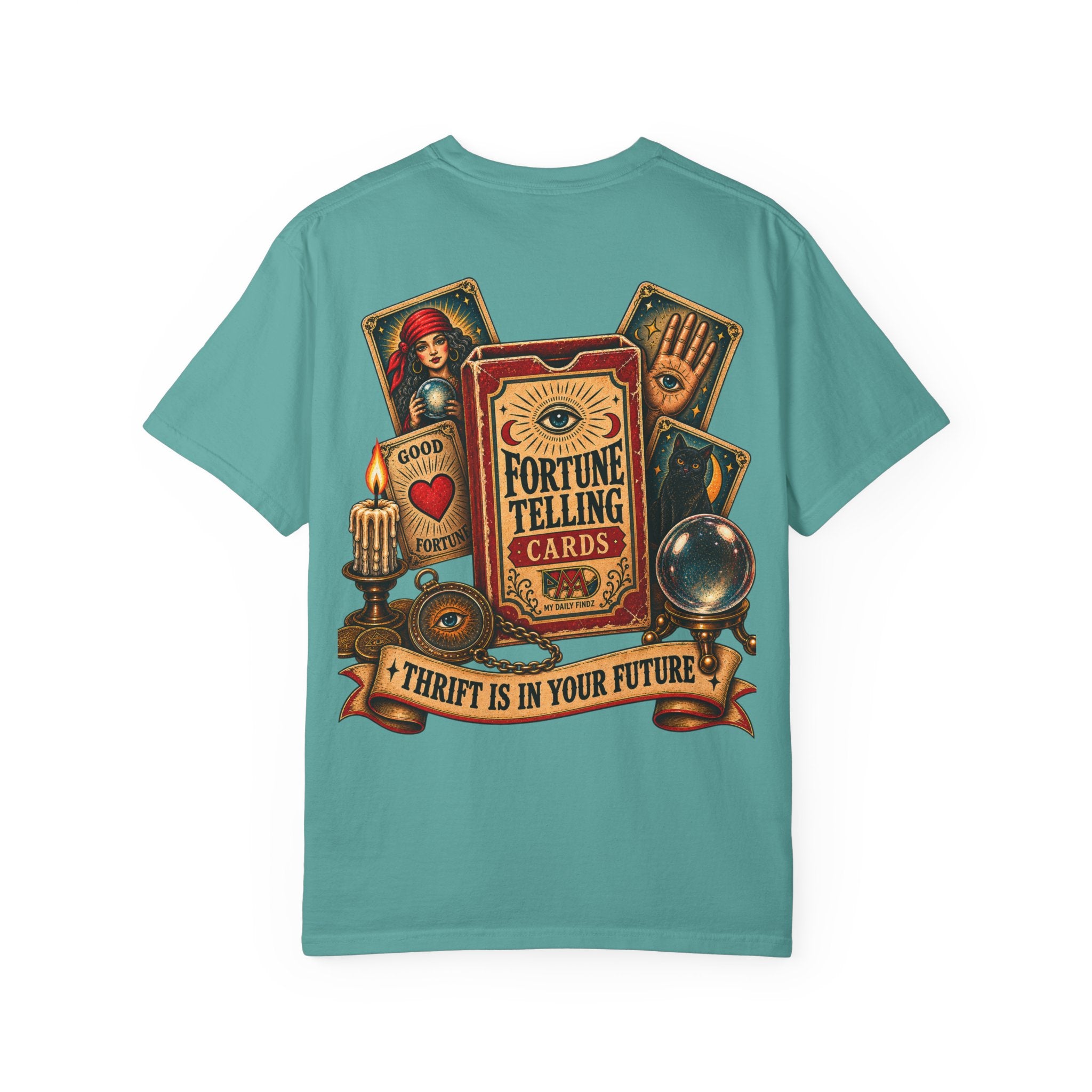 Thrift is In Your Future - Mens  Garment-Dyed T-shirt 005