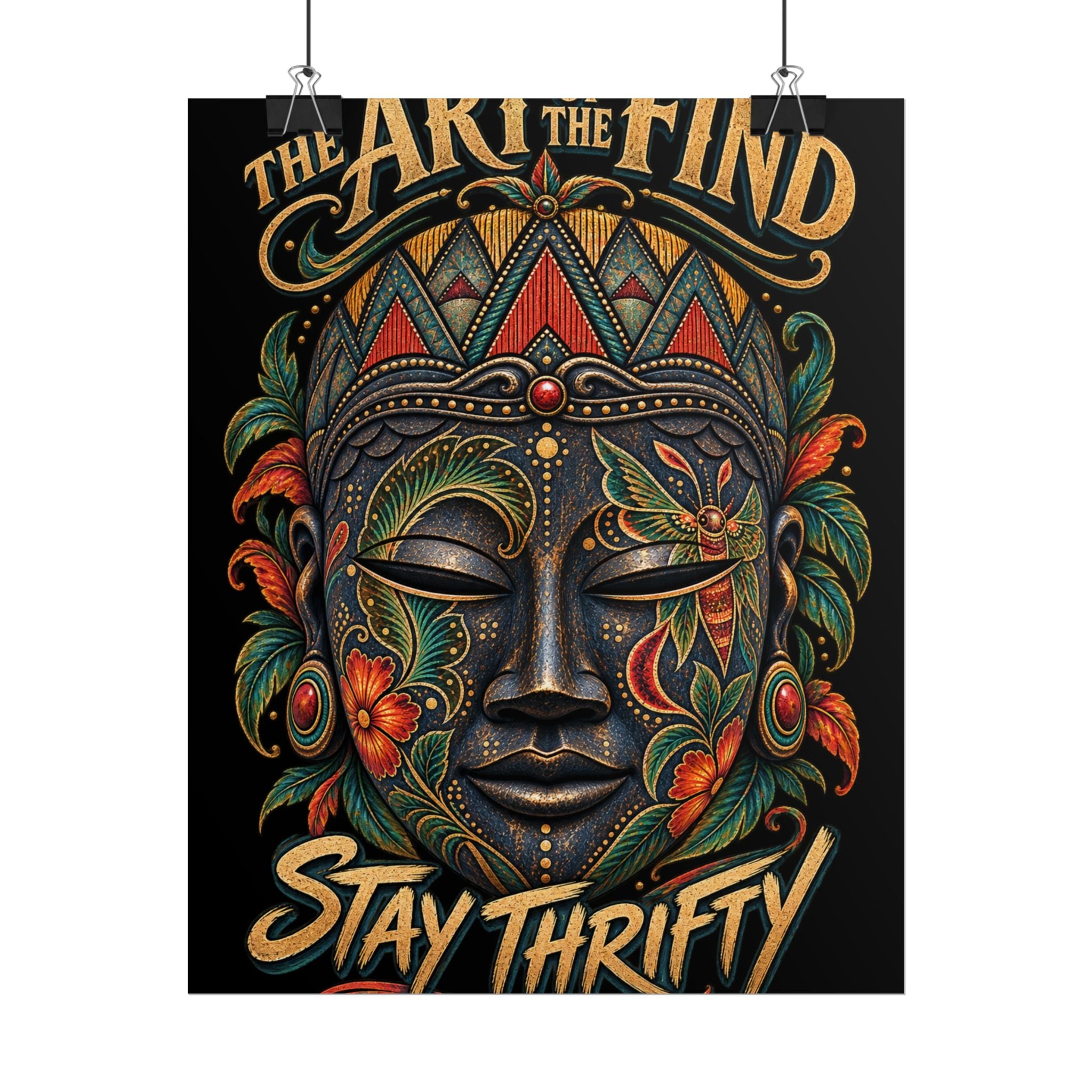 The Art of the Find – Stay Thrifty Poster 002