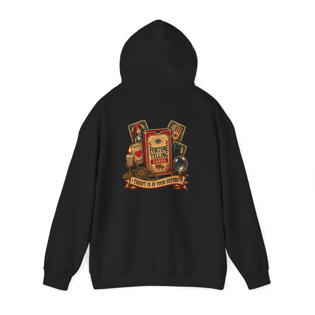 Thrift Is In Yourself Future - Womens Heavy Blend™ Hooded Sweatshirt Wts 005