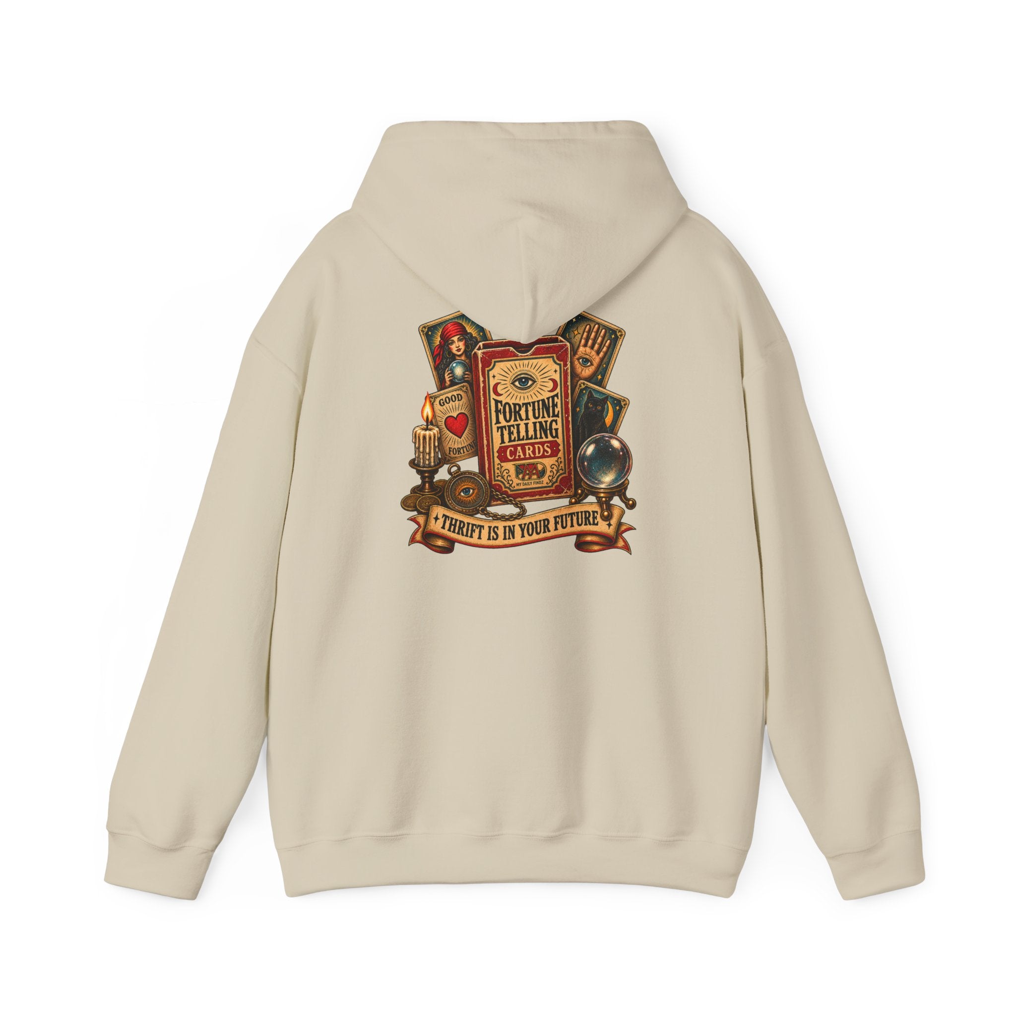 Thrift Is in Your Future - Mens Heavy Blend™ Hooded Sweatshirt 005