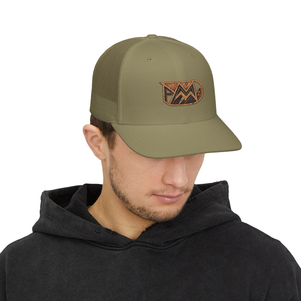 MDF Logo Snapback Trucker Cap Hat - L001