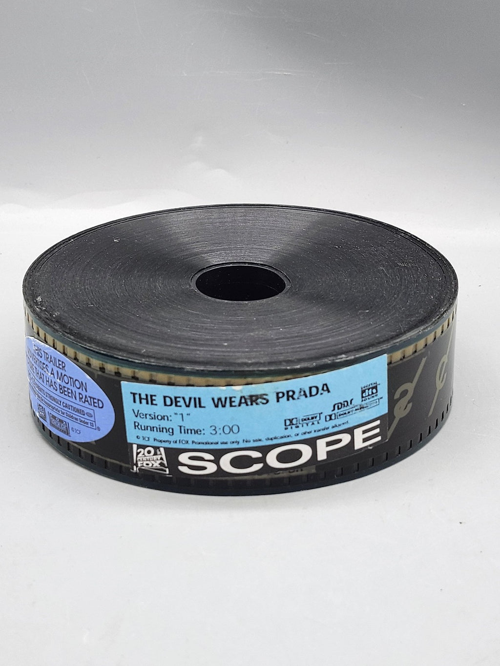 The Devil Wears Prada 35mm Scope Trailer Reel 3 Min PG-13 Romantic Comedy Fox