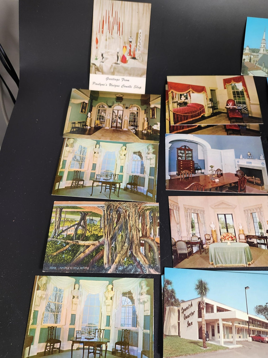 Vintage 1960s US Travel Chrome Postcards Lot 33 Motels Hotels Florida Roadside