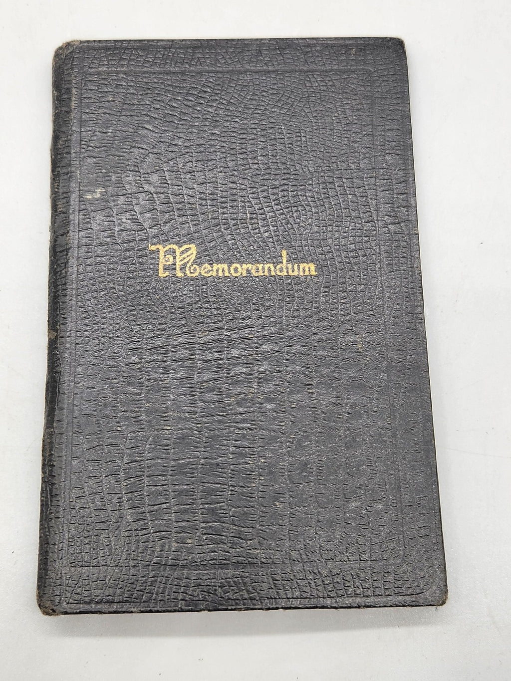 Vintage 1930 Memorandum Notebook John E Eklund Handwritten Journal Poetry Notes