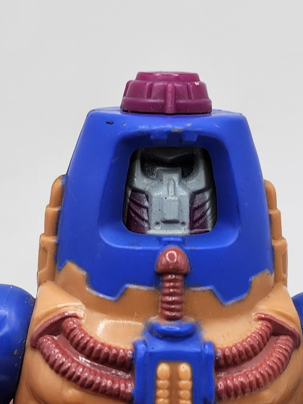 Vintage 1982 Masters Of Universe Man-E-Faces 6in Action Figure Mattel Loose Blue