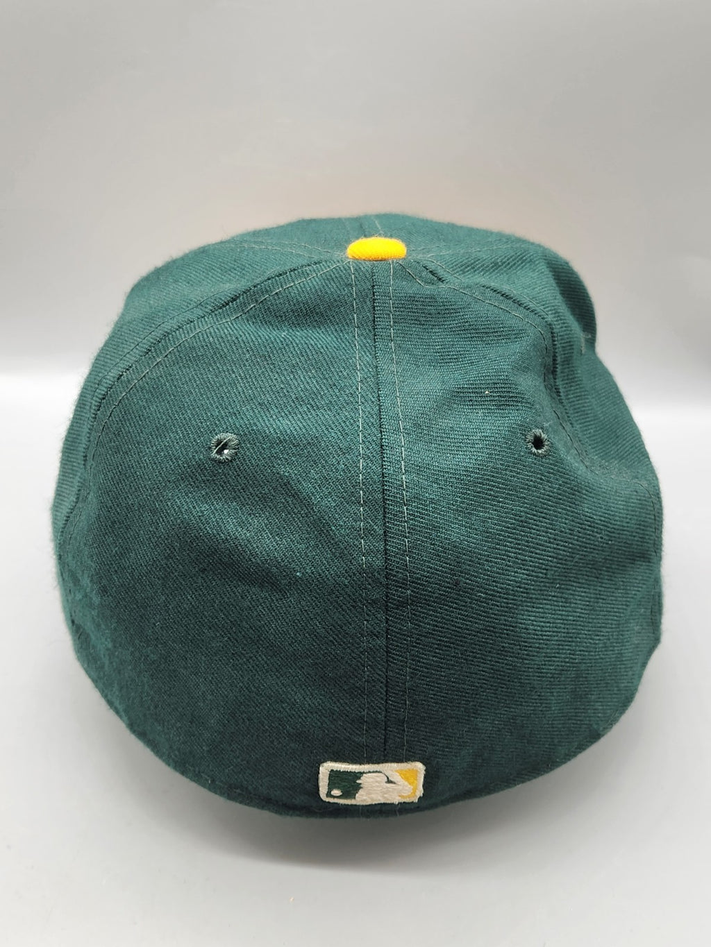 Vintage Oakland Athletics A's Diamond Collection Fitted Hat Size 7 5/8 Green...