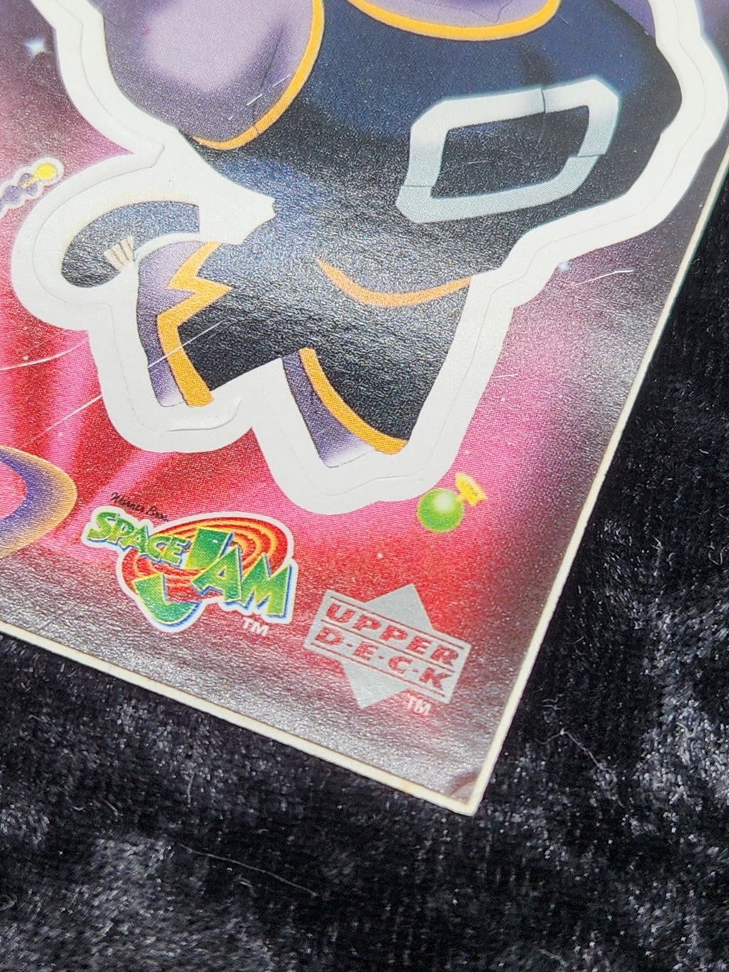 1997 Upper Deck Space Jam Cosmic Showdown CS25 Pound Monstar Die-Cut Sticker...