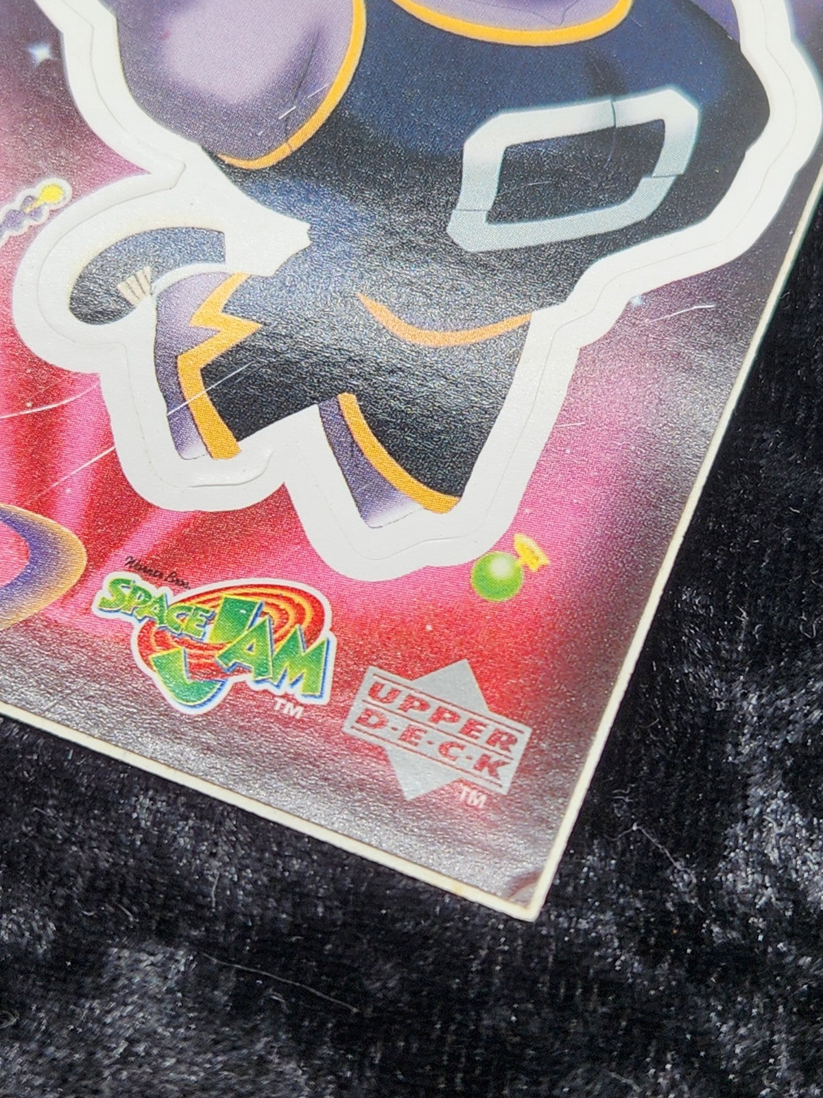 1997 Upper Deck Space Jam Cosmic Showdown CS25 Pound Monstar Die-Cut Sticker...