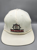 Vintage Boca Raton G.C. New Era Hat Cap Snap Back Mens L White Rope 80s