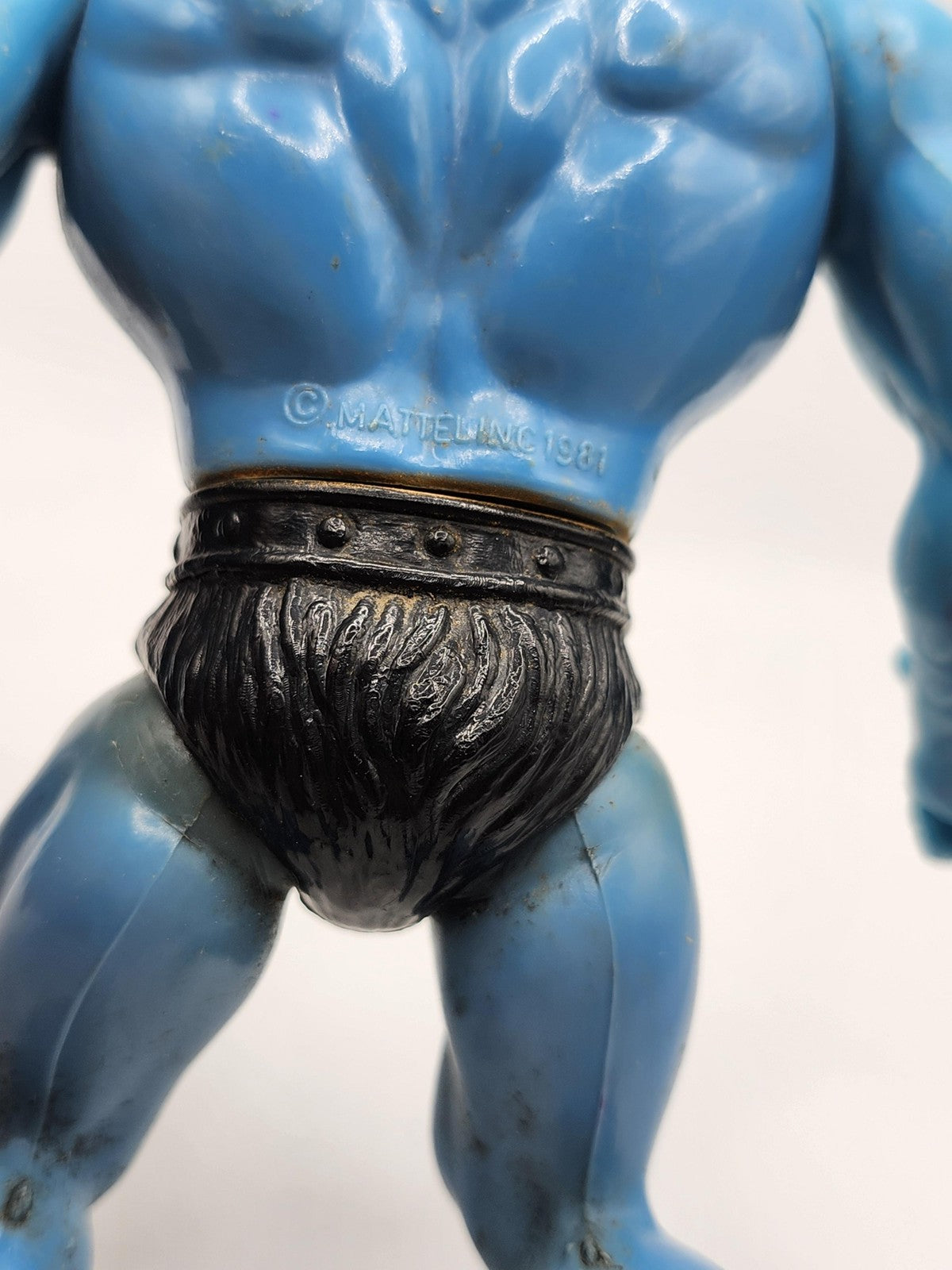 Vintage Masters Of Universe Skeletor Action Figure Mattel 1981 Blue Toy Loose
