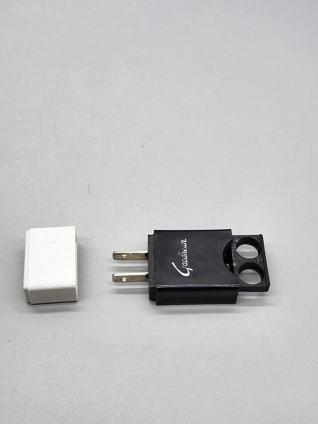 Vintage Goodhear NI-CAD Battery Mains Charger Black White Japan Box Manual