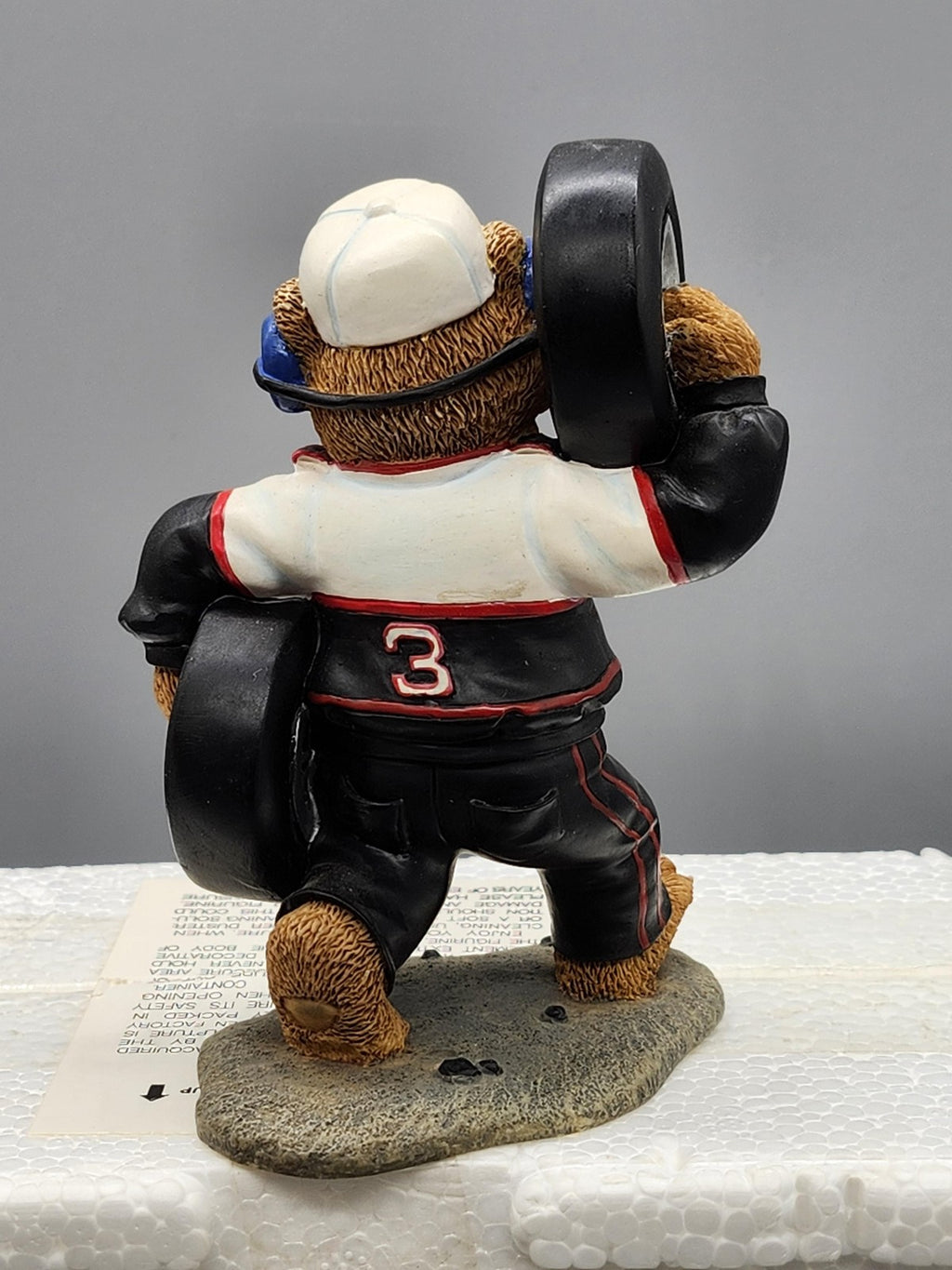 Vintage Motorsport Editions Good Ole Bears Double Duty Resin Figurine Pit Crew