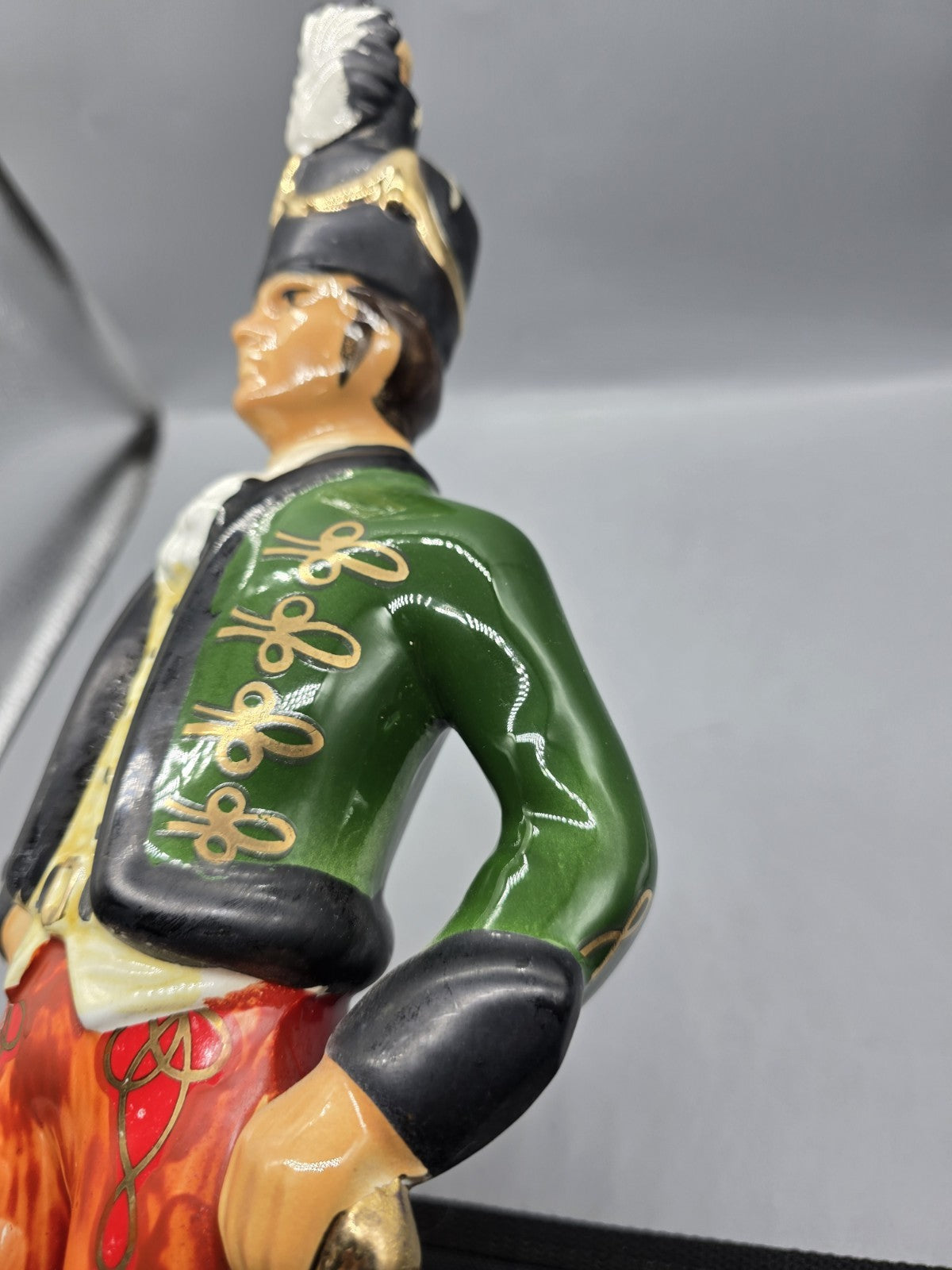Irish Mist Soldier Decanter 19” Tall In The Irish Brigade Austrian Army