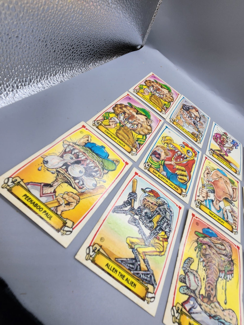 Retro Garbage Pail Kids Trading Card Bundle – Sports & Oddball Character Mix...