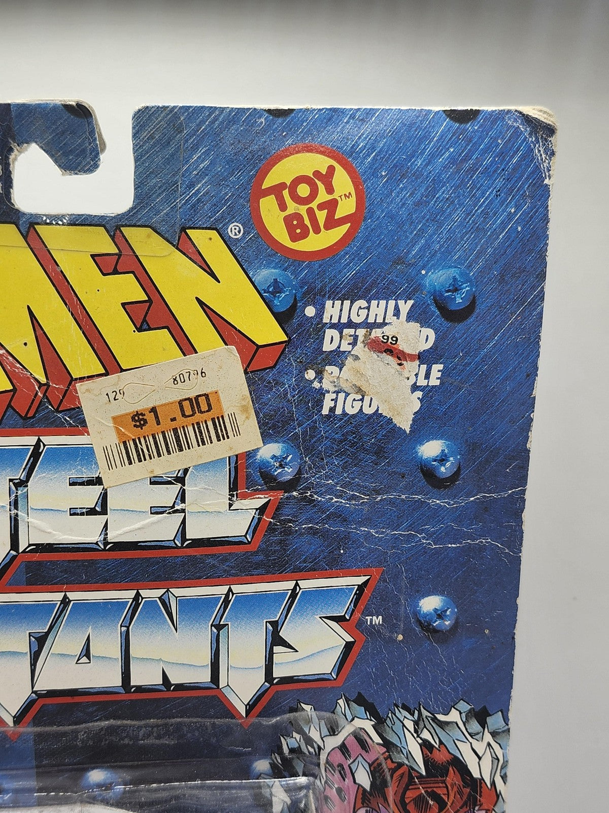 Vintage X-Men Steel Mutants Professor X Vs Magneto ToyBiz 1994 Diecast Carded